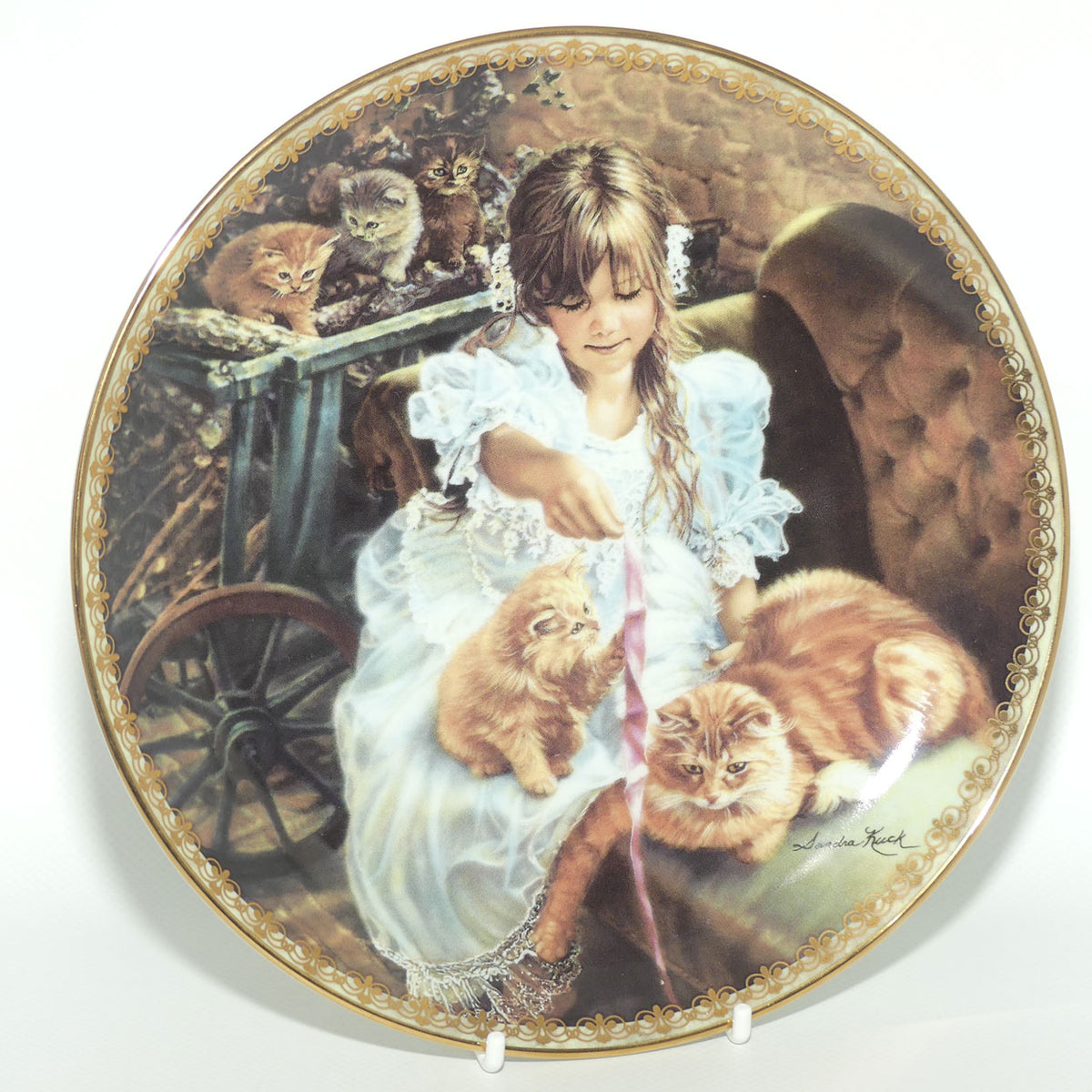 Bradex 84 R60 50.2 plate | Moments at Home by Sandra Kuck | Moments of Tenderness | Boxed