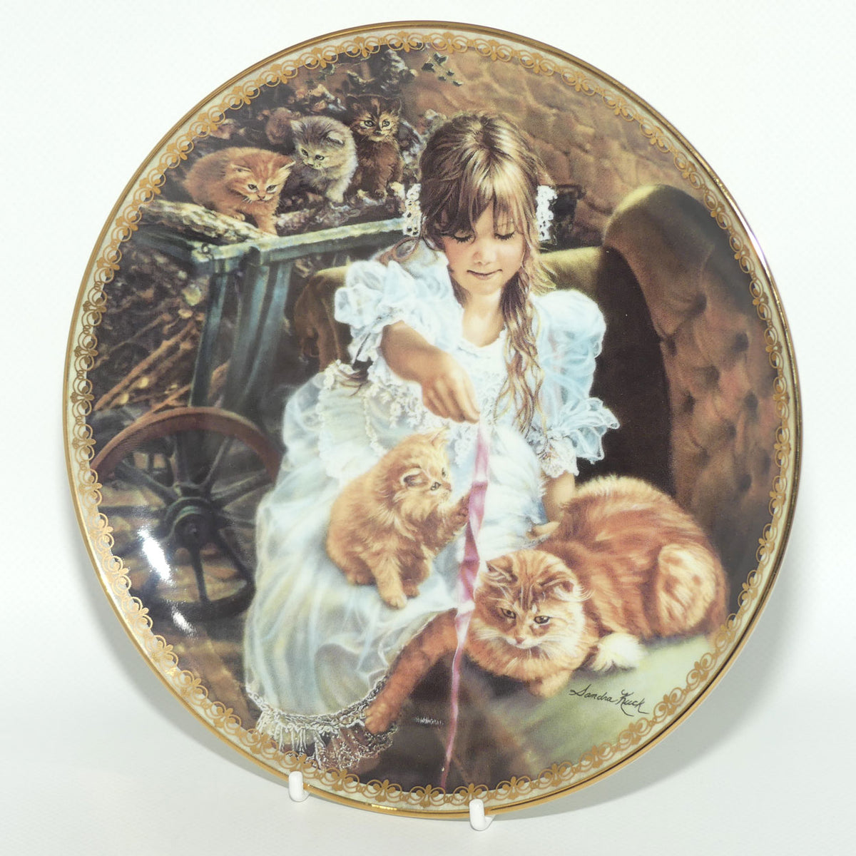 Bradex 84 R60 50.2 plate | Moments at Home by Sandra Kuck | Moments of Tenderness | Boxed