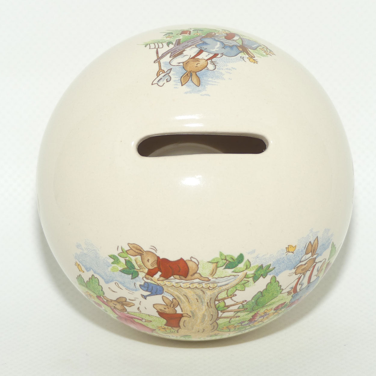 Royal Doulton Bunnykins Money Ball | Playing in Treehouse | Rest Awhile