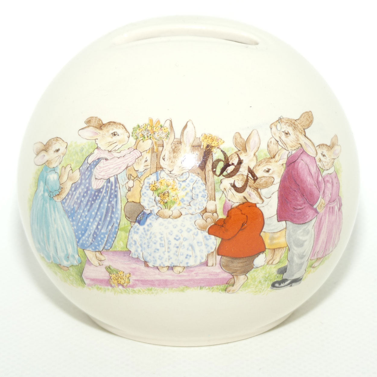 Royal Doulton Bunnykins Money Ball | Queen of the May | 1992 Events
