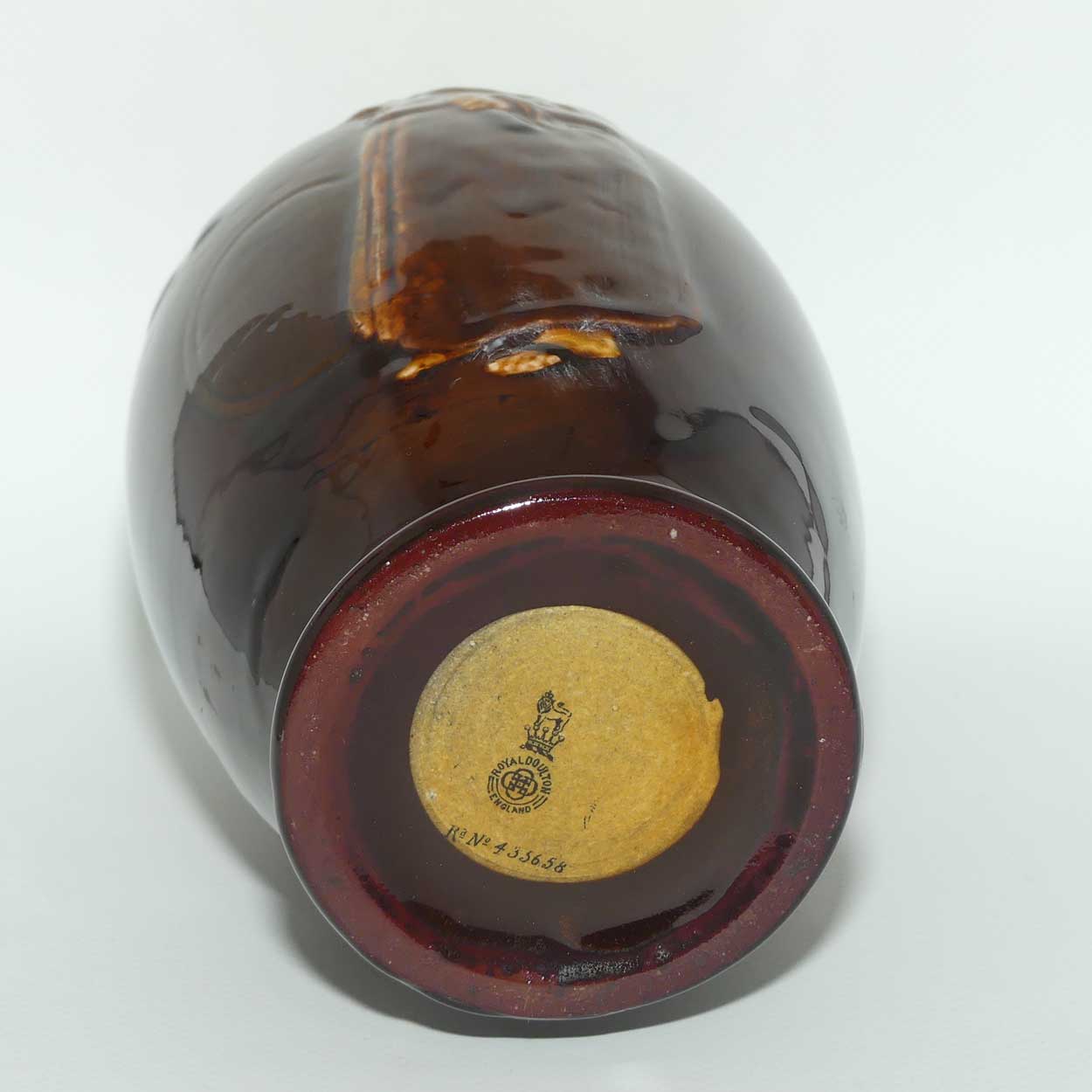 Royal Doulton Kingsware flask | Monk in the Cellar | #1