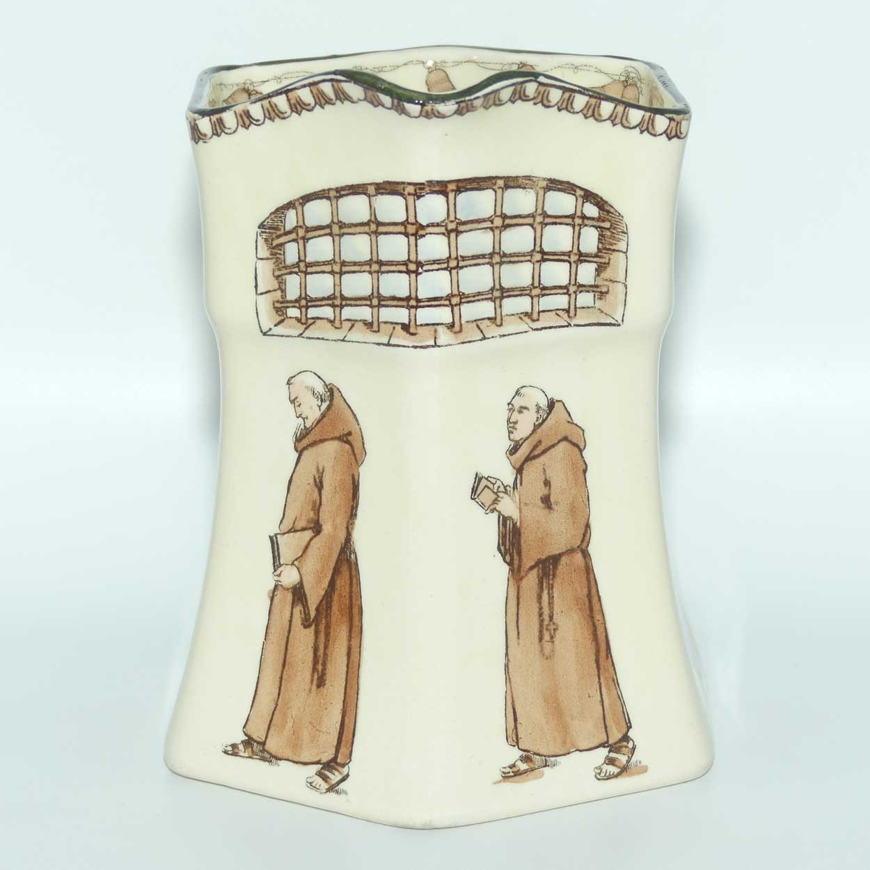 Royal Doulton Monks C pattern Hecla shape jug D2385