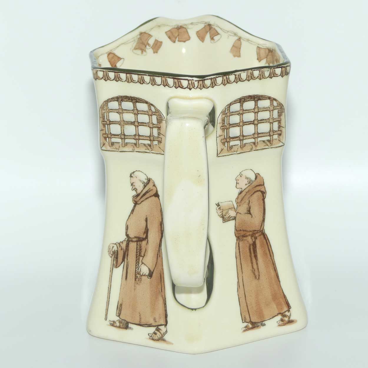 Royal Doulton Monks C pattern Hecla shape jug D2385