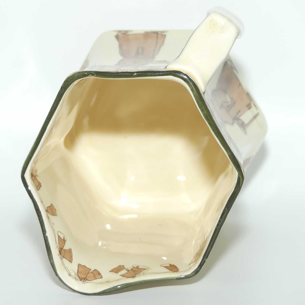 Royal Doulton Monks C pattern Hecla shape jug D2385