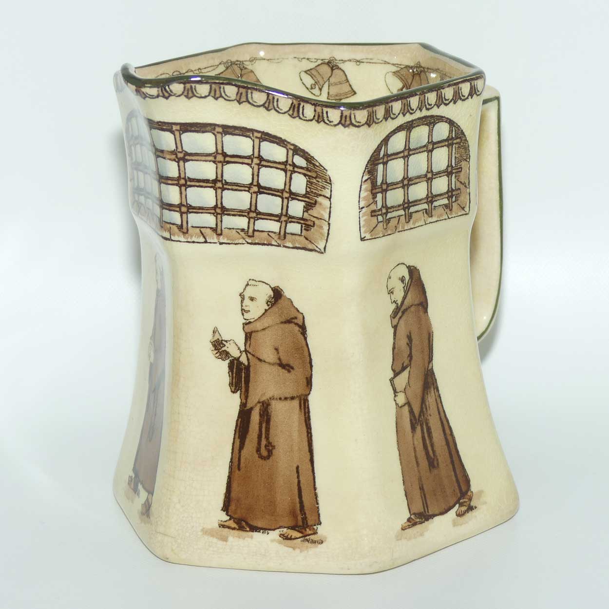 Royal Doulton Monks C pattern Hecla shape jug D2385 | Medium