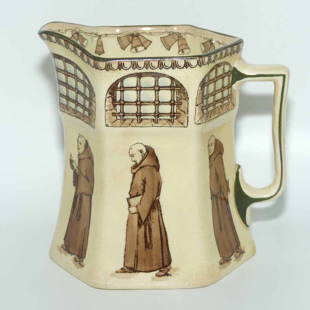 Royal Doulton Monks C pattern Hecla shape jug D2385 | Medium