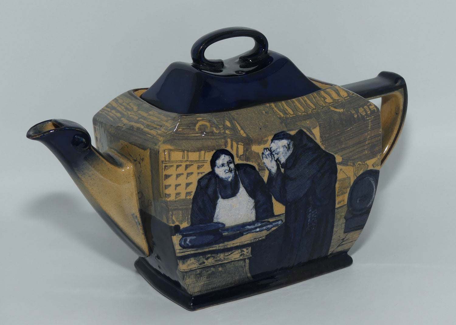Royal Doulton Monks in the Cellar tea pot | Friar Shape
