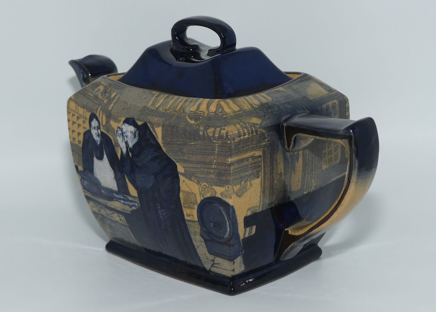 Royal Doulton Monks in the Cellar tea pot | Friar Shape