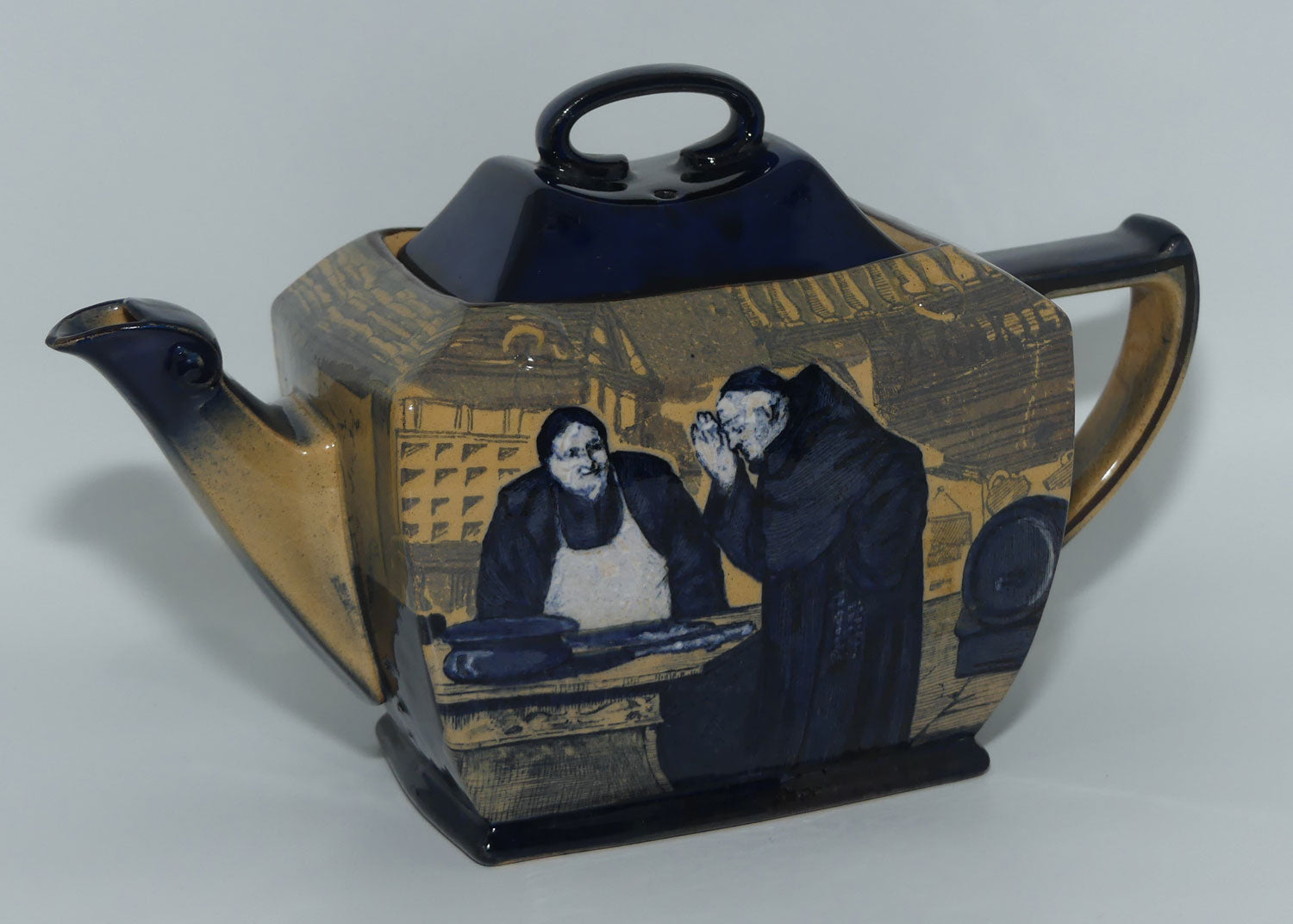 Royal Doulton Monks in the Cellar tea pot | Friar Shape