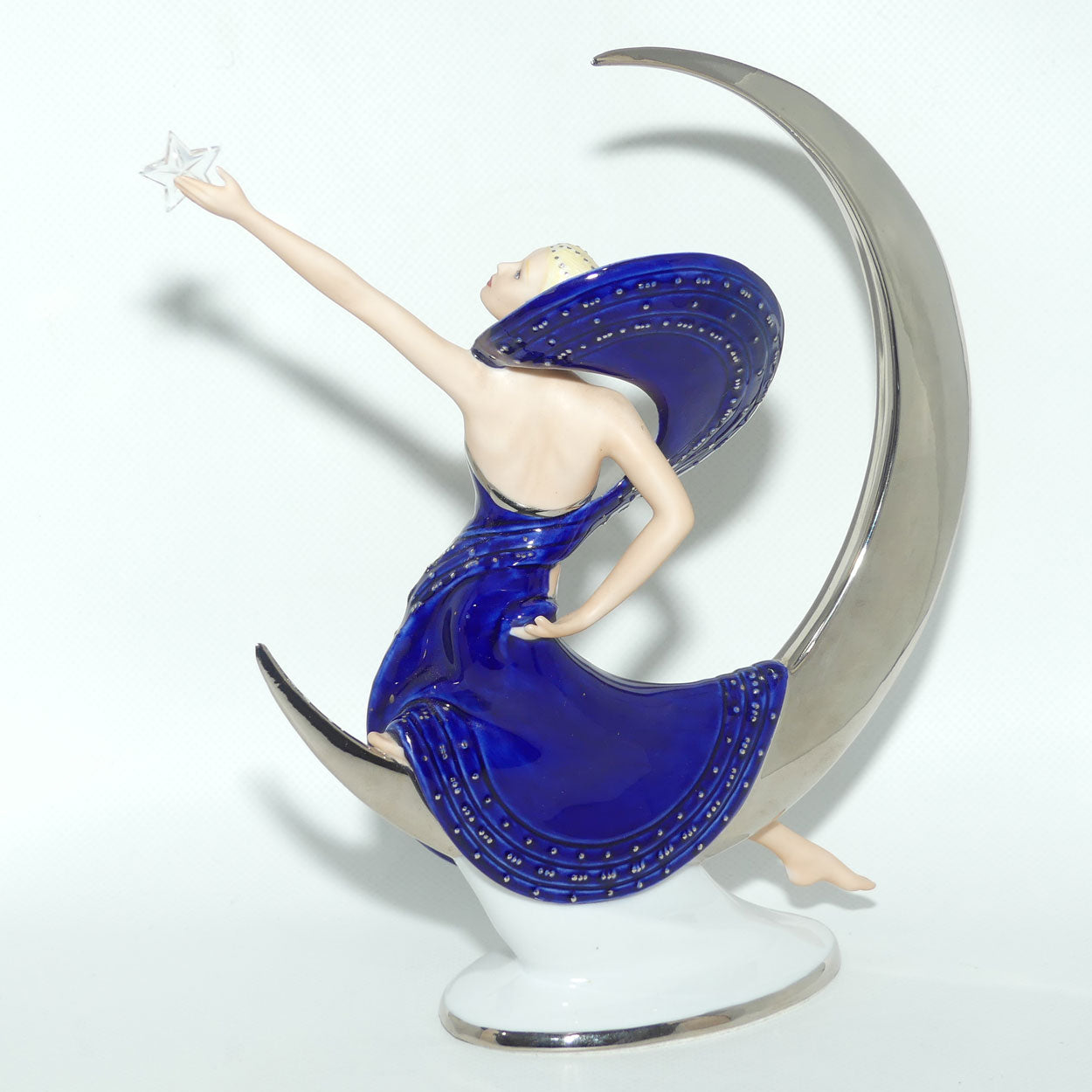 Franklin Mint figurine | Moonlight in Platinum by Victoria Oldham