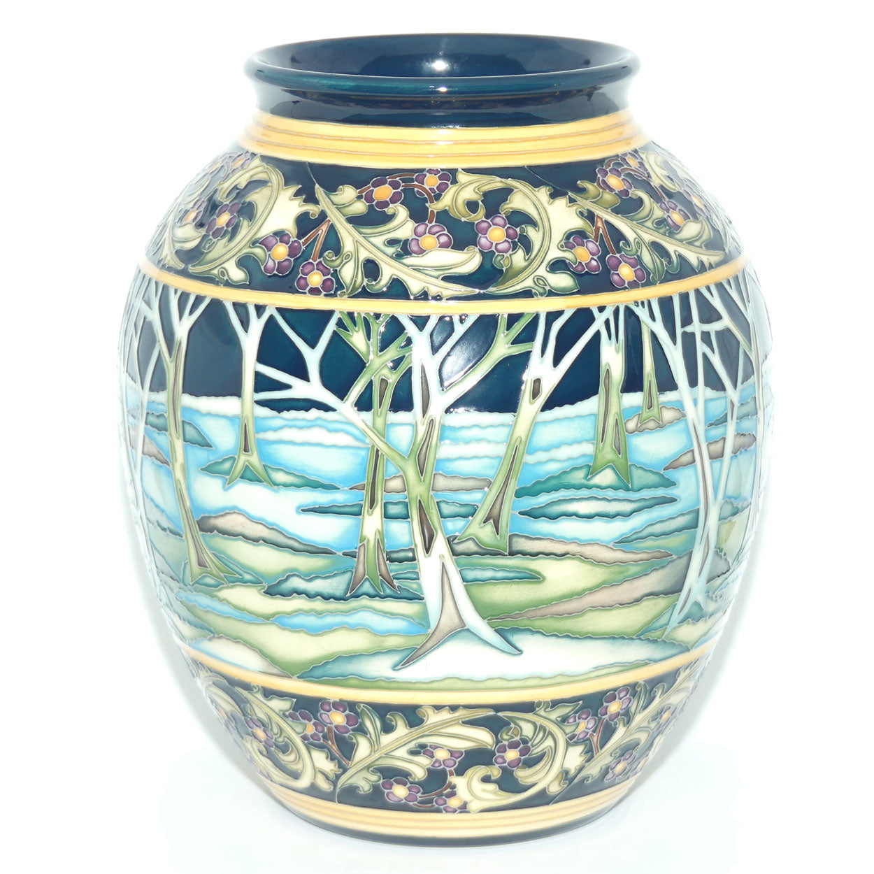Moorcroft Moonshine 61/10 vase | LE 66/75