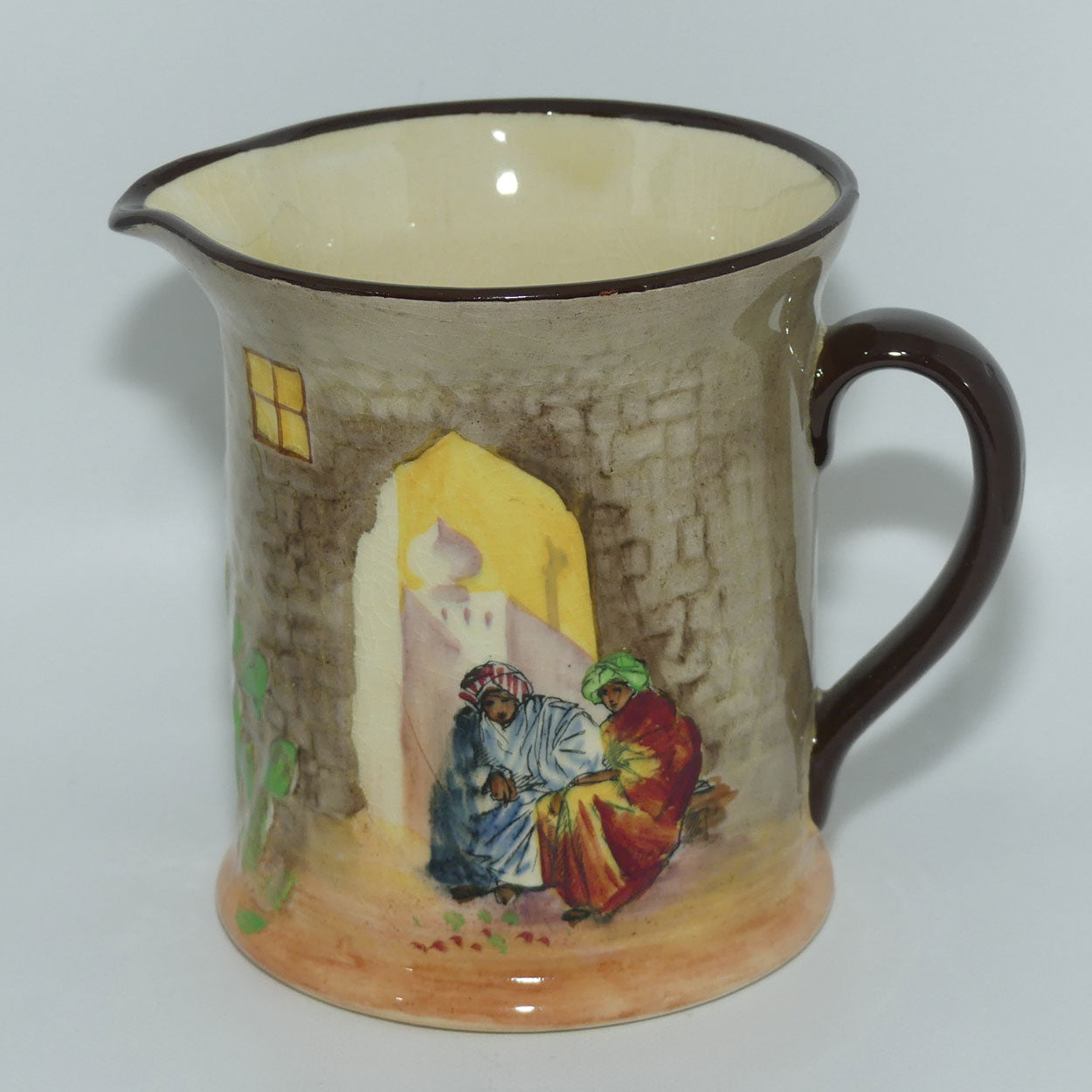 Royal Doulton Moorish Gateway | Tunis Pitt shape jug D4745