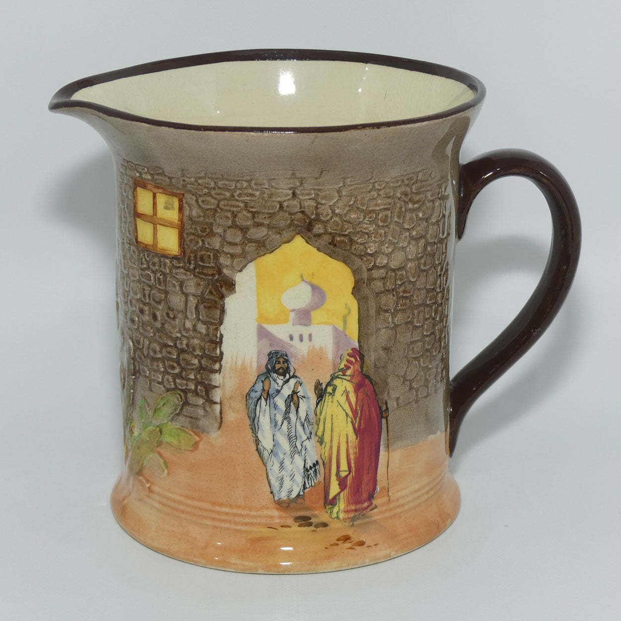 Royal Doulton Moorish Gateway | Tunis Pitt shape jug D4745 | #2