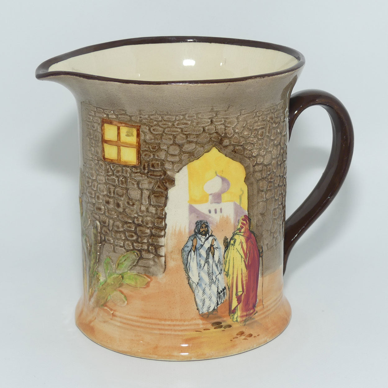 Royal Doulton Moorish Gateway | Tunis Pitt shape jug D4745 | #2