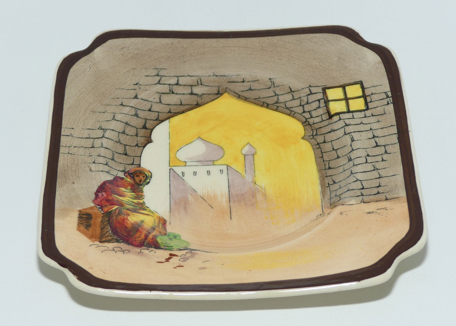 Royal Doulton Moorish Gateway | Tunis sandwich plate D4745