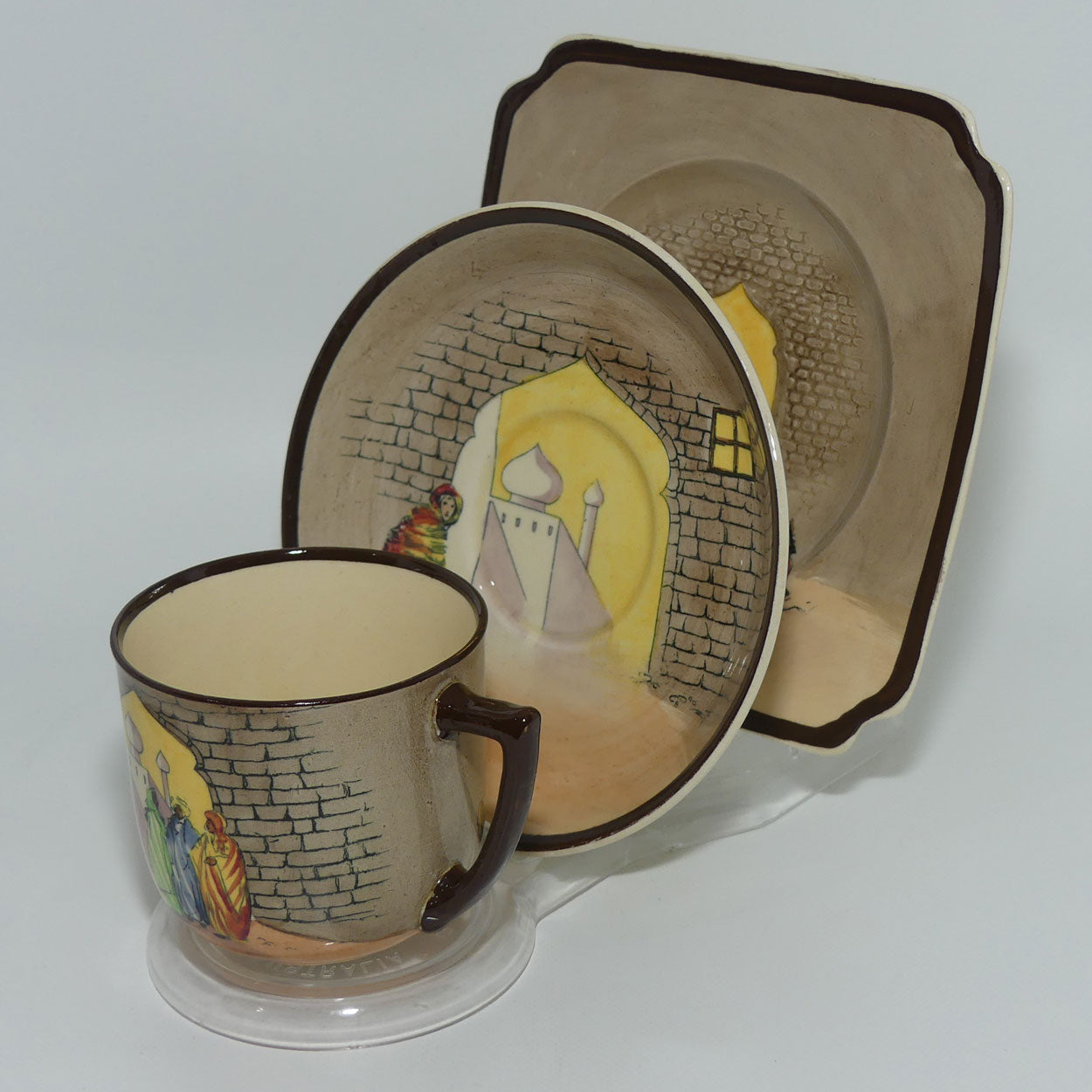 Royal Doulton Moorish Gateway | Tunis trio D4745