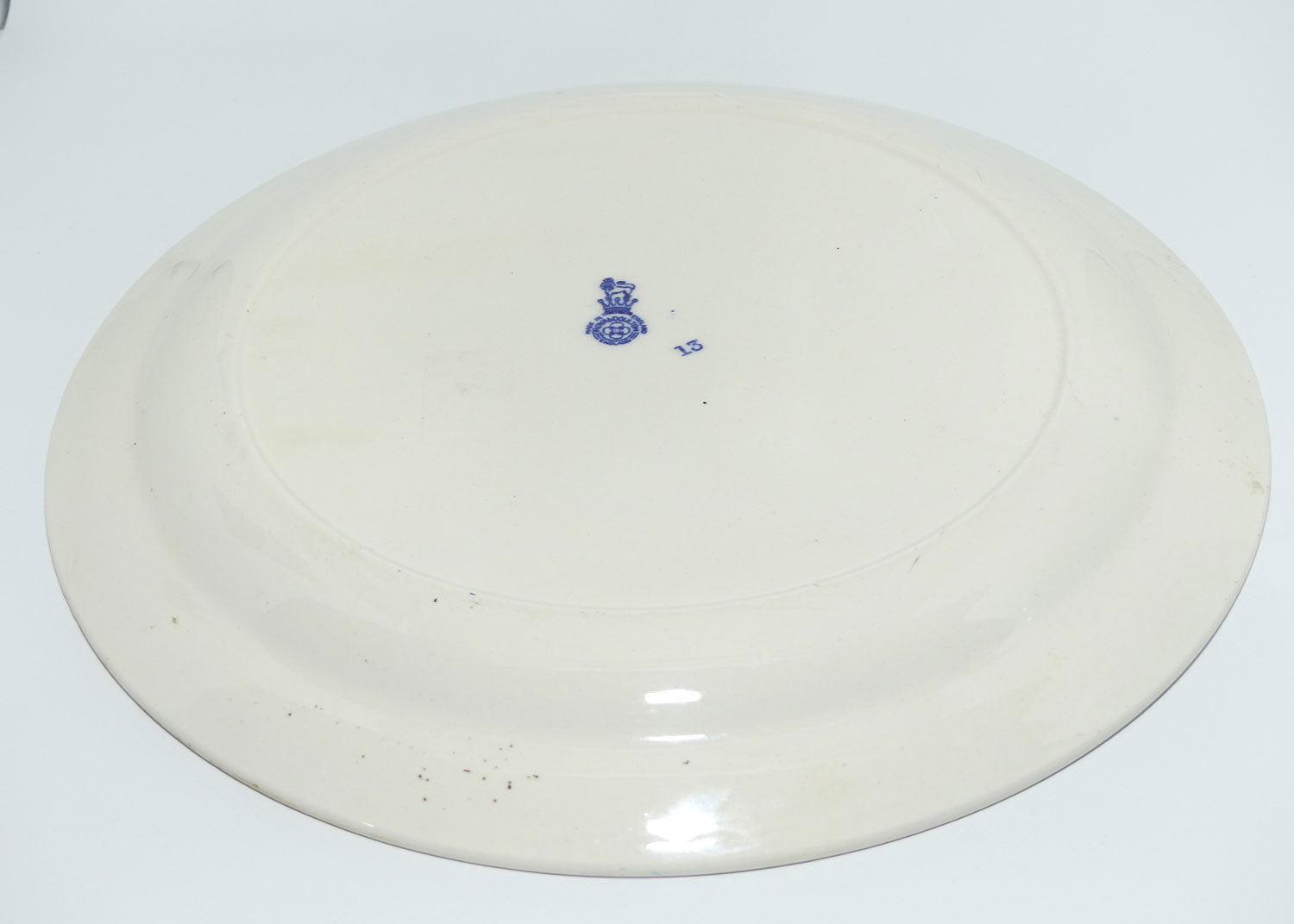 Royal Doulton Sport and Leisure plate | Sporting Scenes | The Benevolent Sportsman | Blue and White