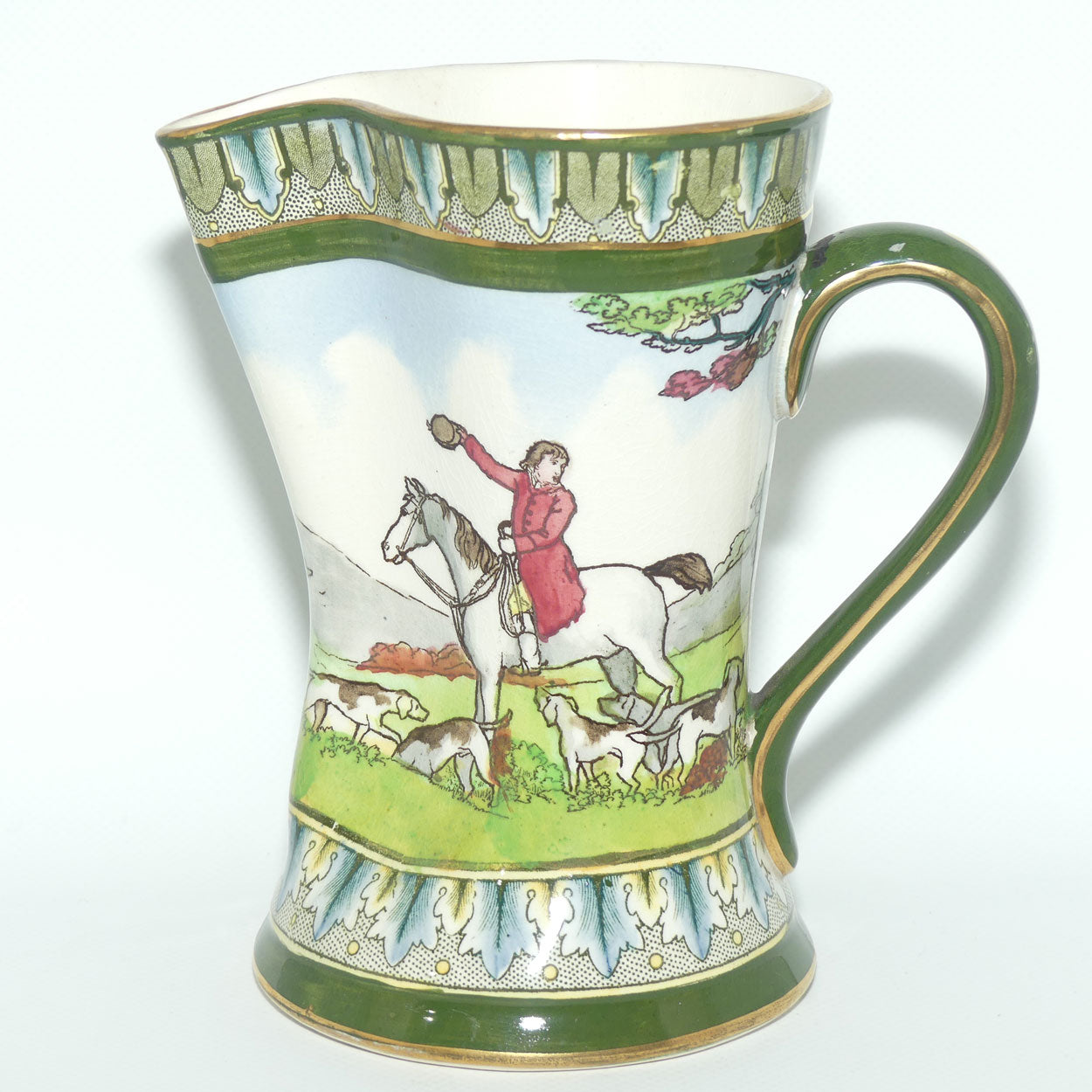 Royal Doulton Hunting Morland Tudor shape jug D1701