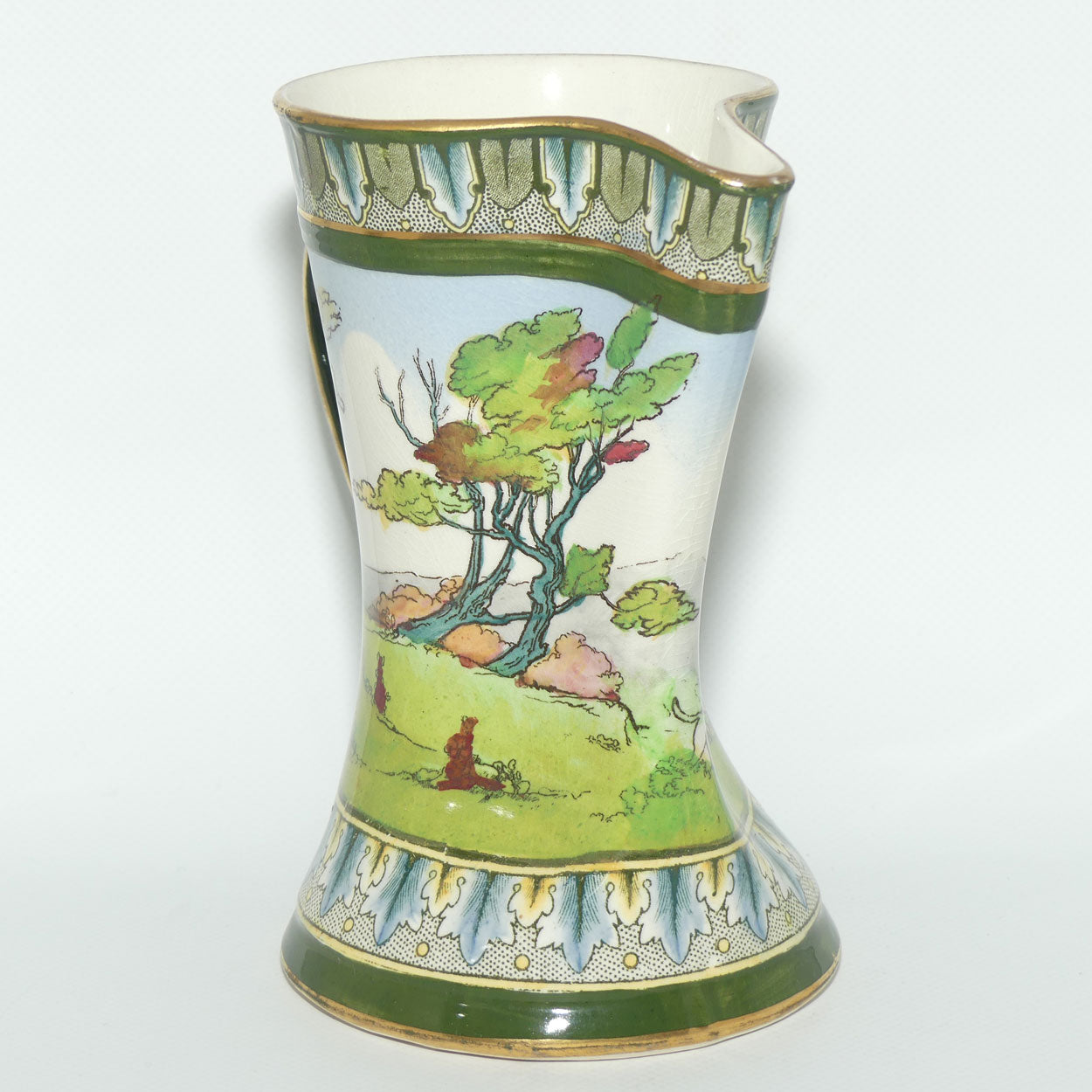 Royal Doulton Hunting Morland Tudor shape jug D1701