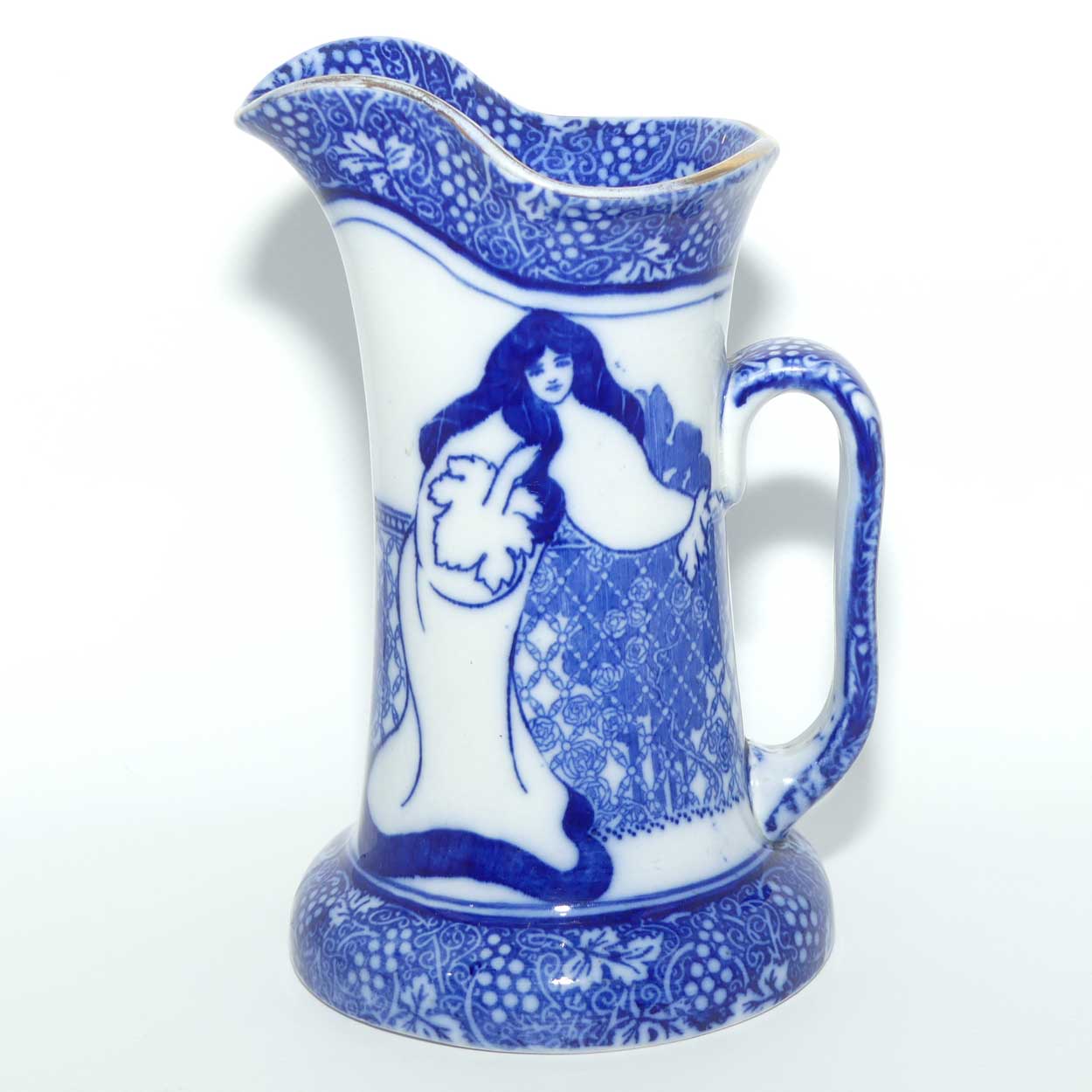 Royal Doulton Morrisian WH Bradley Eastern Figures jug D1534 | Baron shape | #3