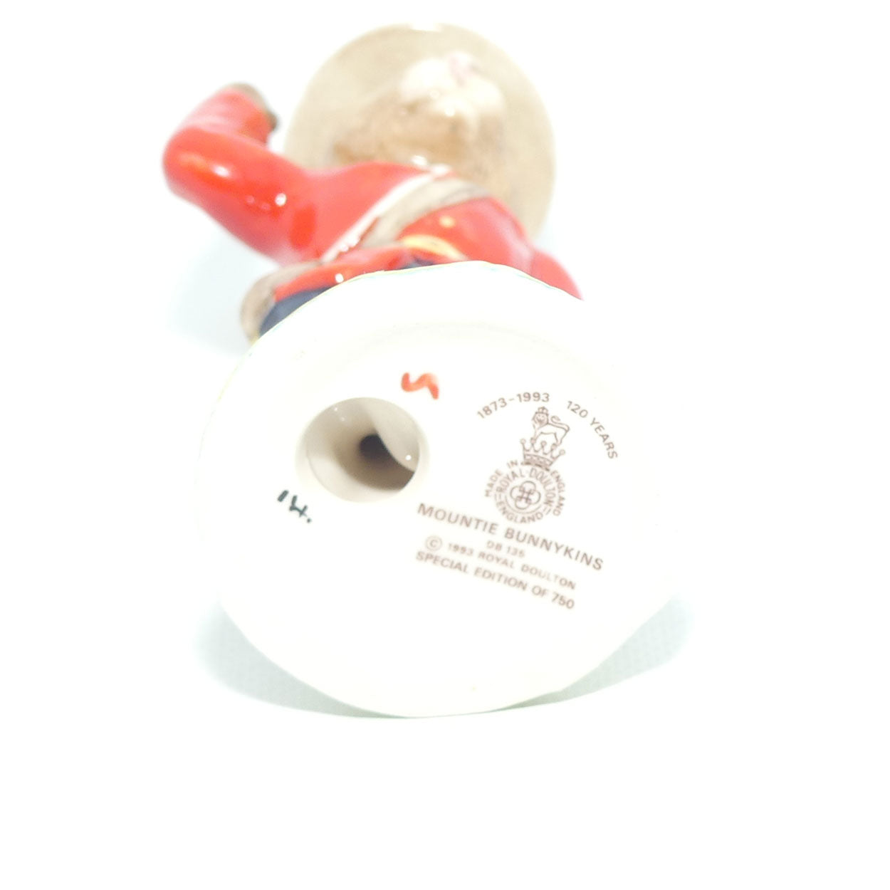DB135 Royal Doulton Bunnykins Mountie | figure only