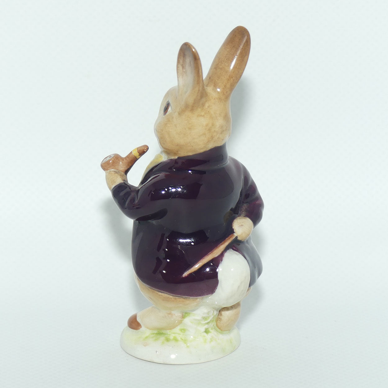 Beswick Beatrix Potter Mr Benjamin Bunny | Pipe Out | Maroon Coat | BP2a