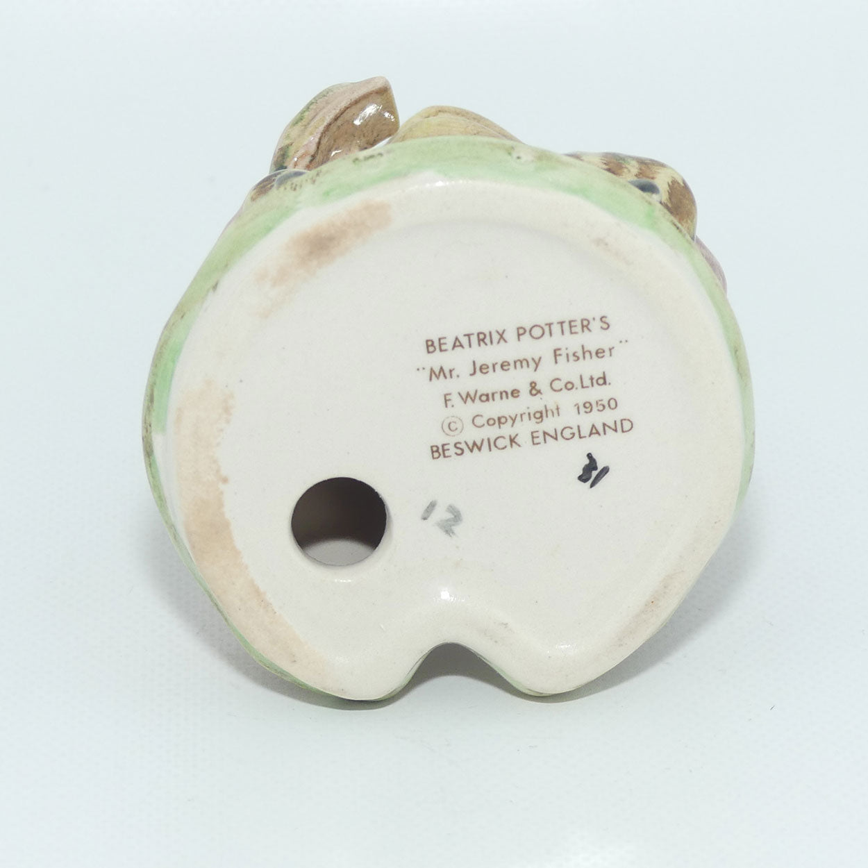Beswick Beatrix Potter Mr Jeremy Fisher