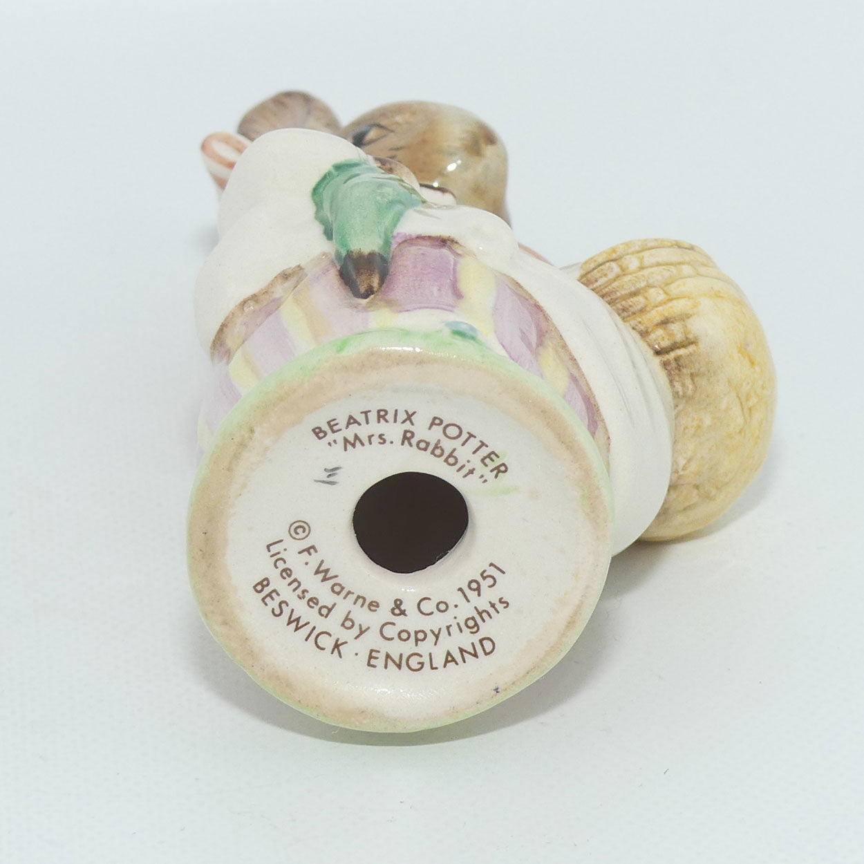 Beswick Beatrix Potter Mrs Rabbit