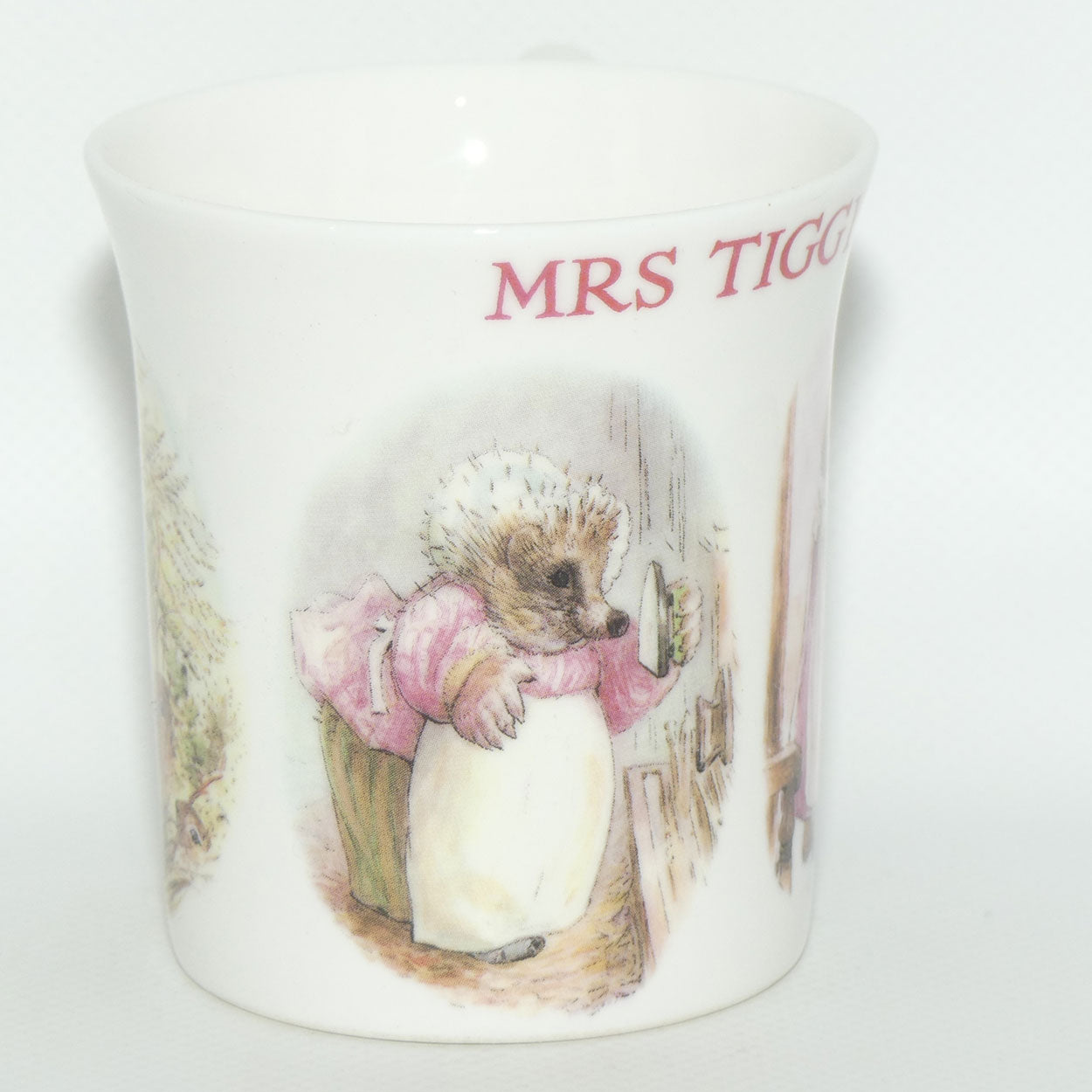 Queens Churchill China The World of Beatrix Potter Mrs Tiggy Winkle mug