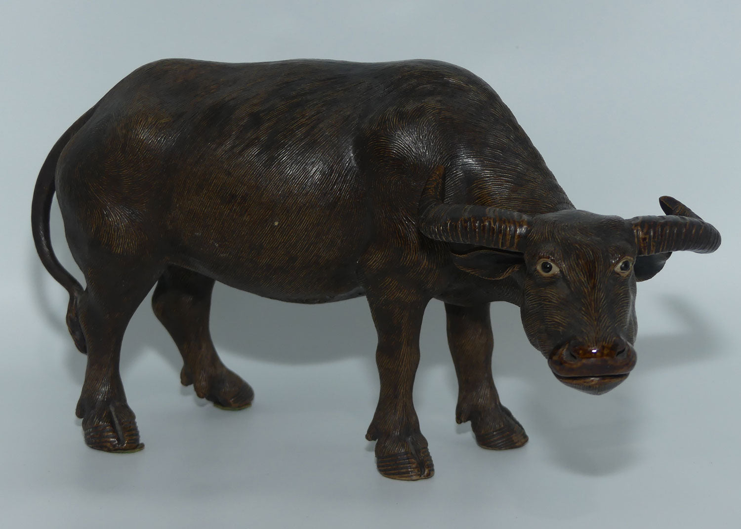 Mudman | Shiwan Pottery Water Buffalo figure | Standing