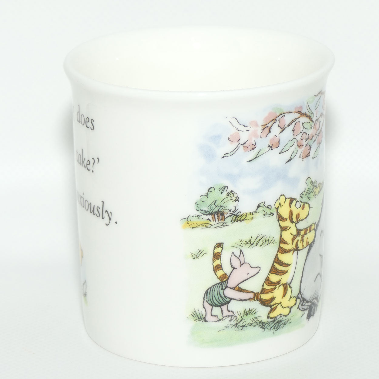Royal Doulton Winnie the Pooh collection Mug | Getting Thin | boxed