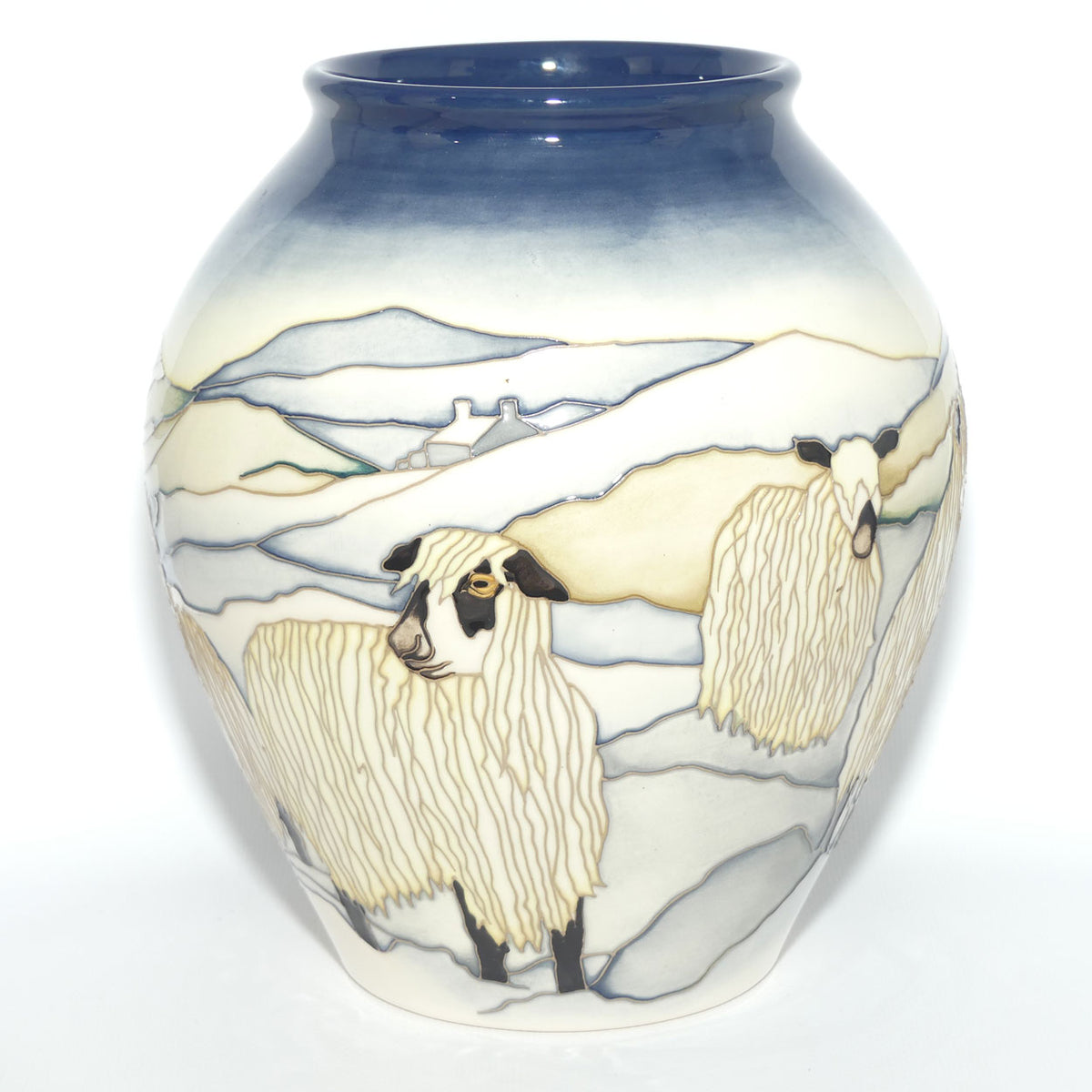 Moorcroft Mug Tups 3/8 vase | LE 9/20 | Boxed