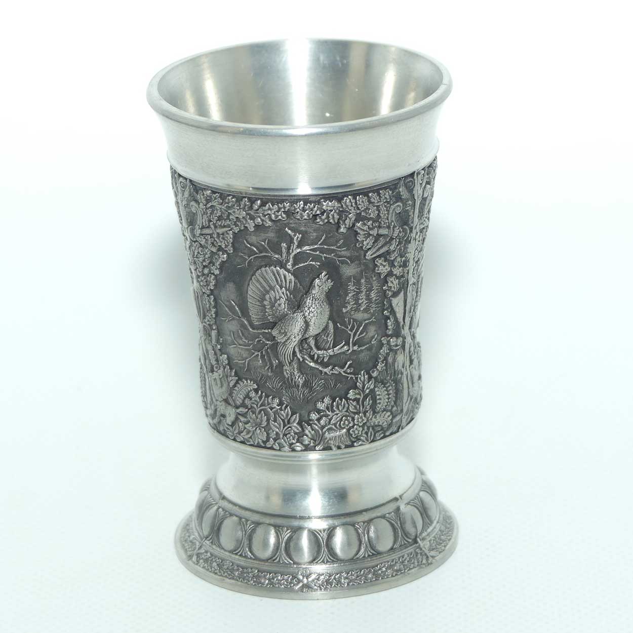 Mullingar Pewter Ireland well figured shot glass
