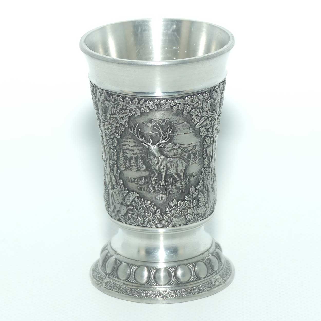 Mullingar Pewter Ireland well figured shot glass