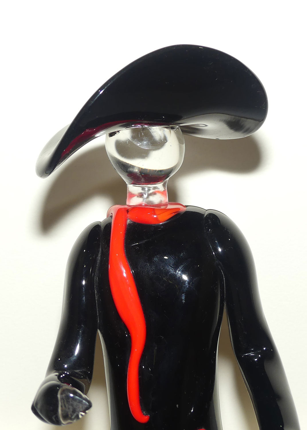 Murano Glass very large Matador figure | signed M Rossi A