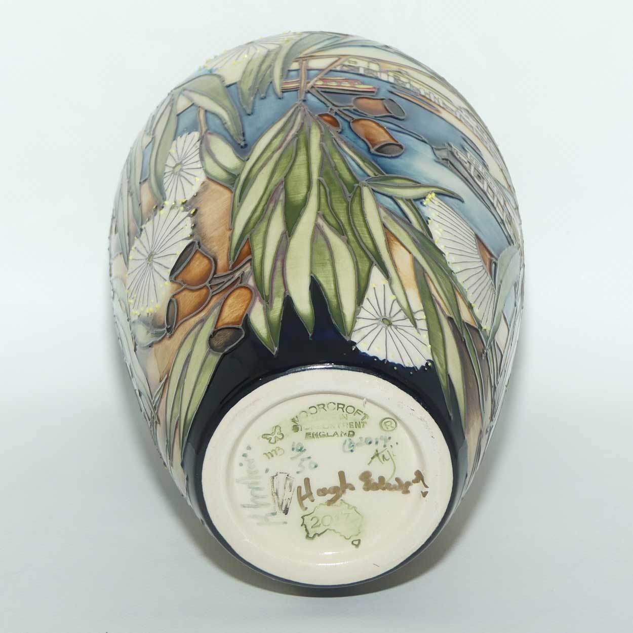 Moorcroft Murray River 25/9 vase | LE 10/50 | signed | boxed