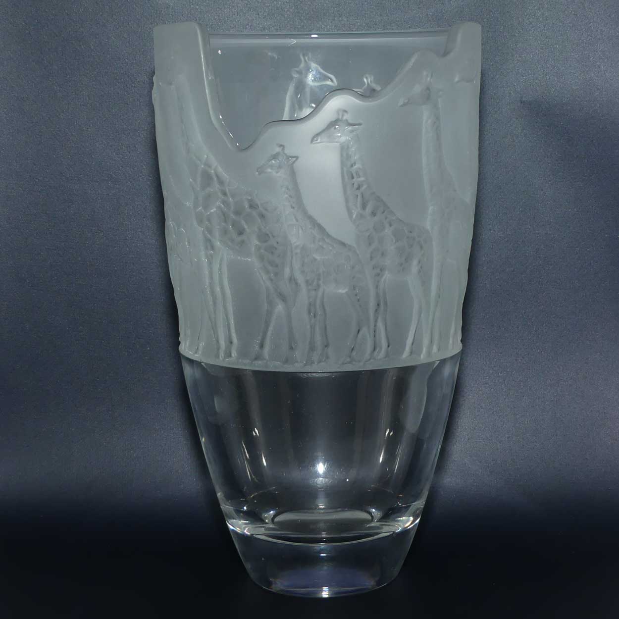 Nachtmann Crystal vase | Giraffes | Safari Line