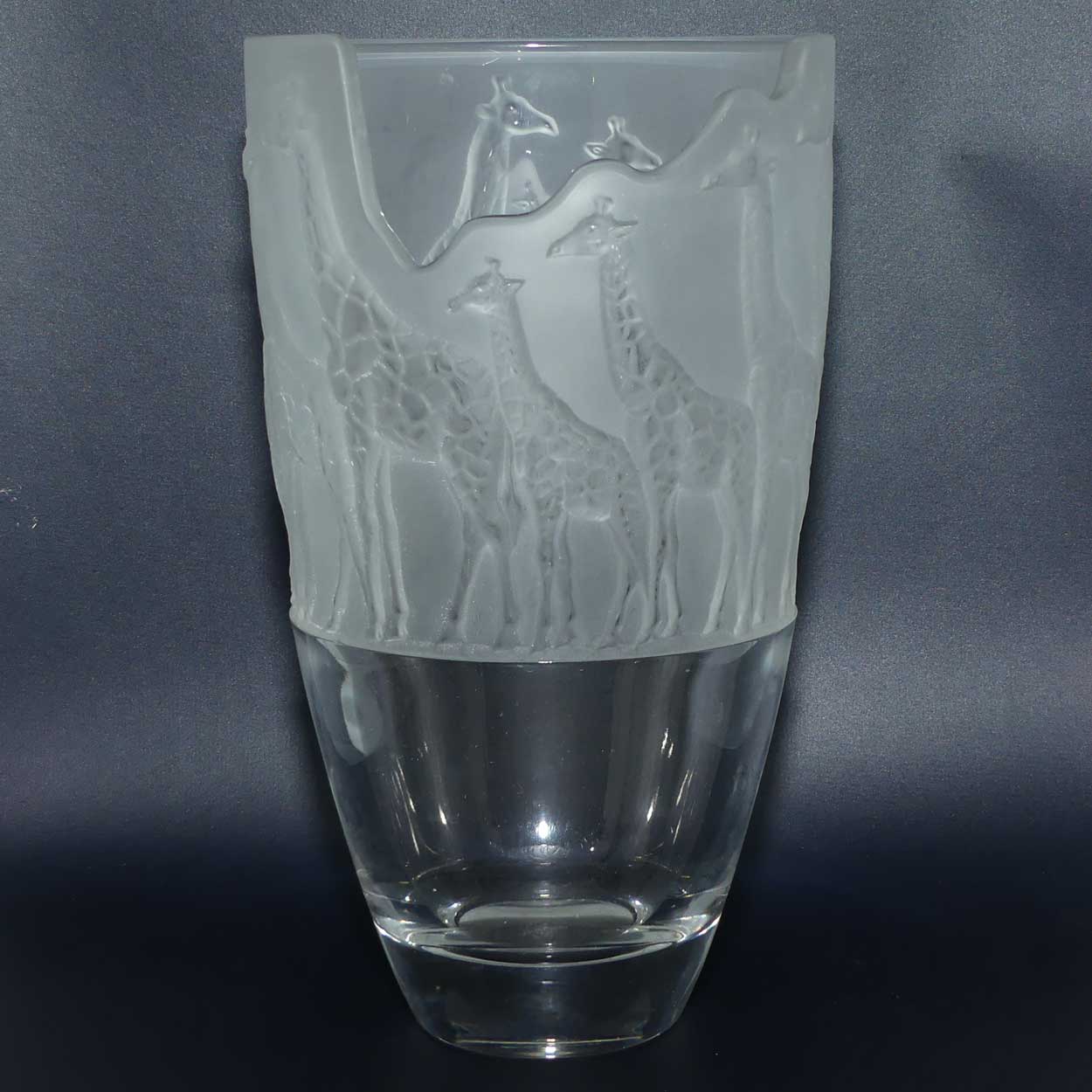 Nachtmann Crystal vase | Giraffes | Safari Line