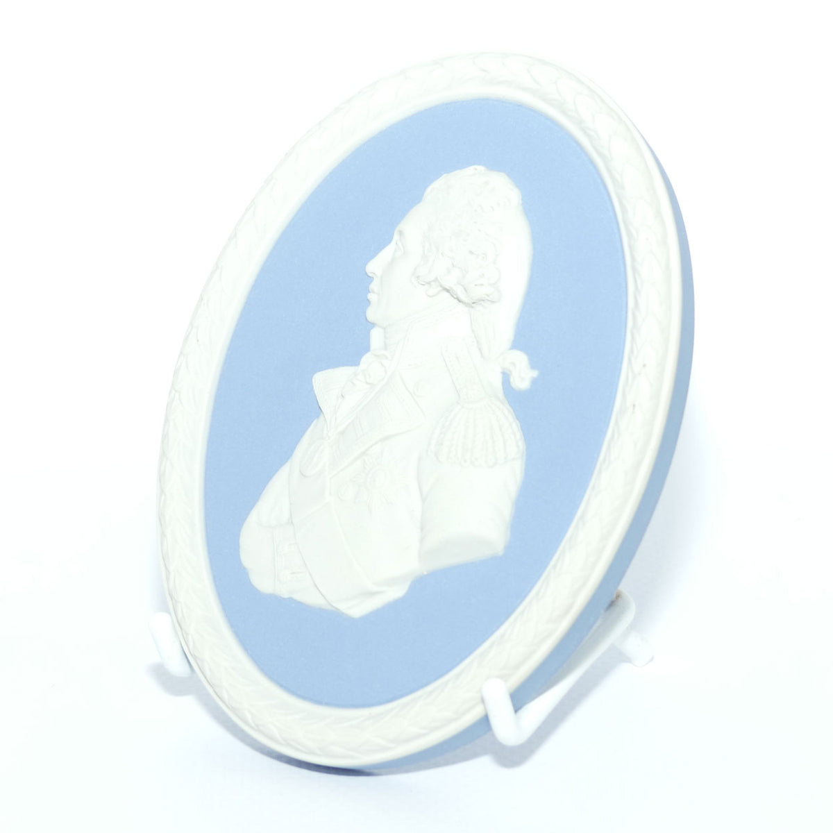 Wedgwood Jasper Portrait Medallion | Admiral Nelson