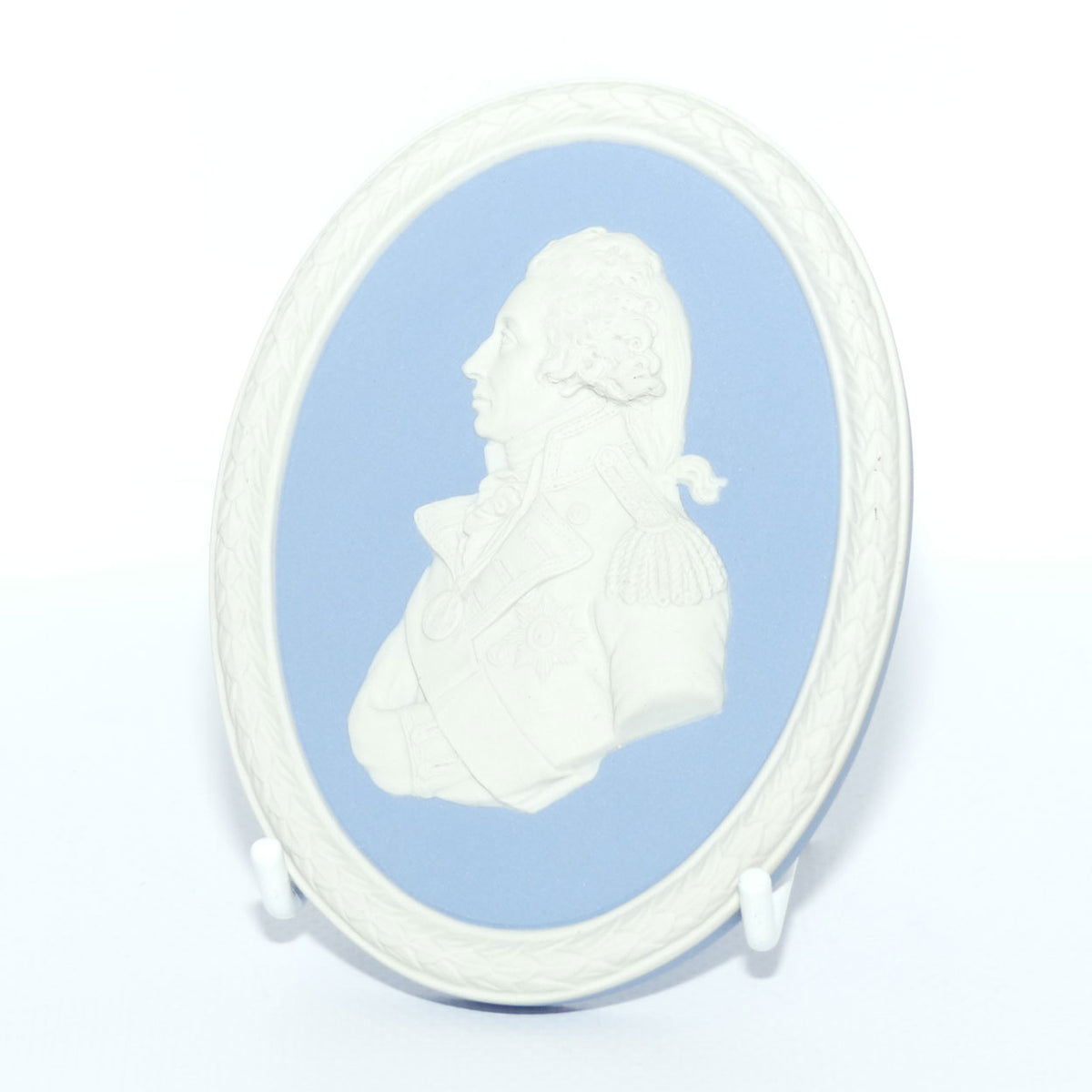 Wedgwood Jasper Portrait Medallion | Admiral Nelson