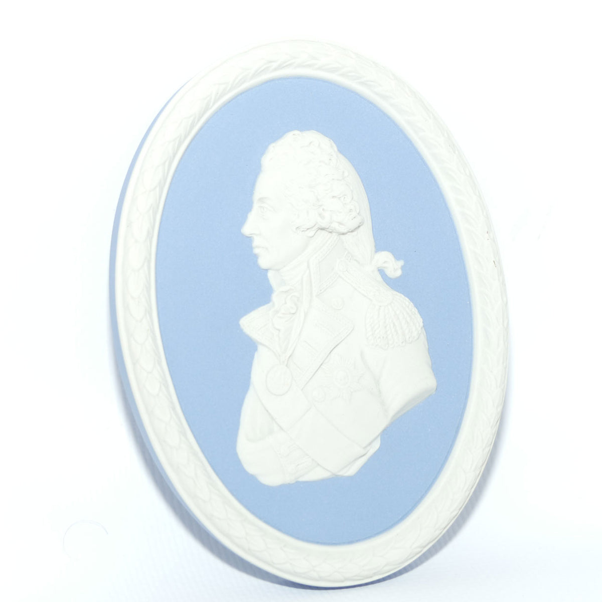 Wedgwood Jasper Portrait Medallion | Admiral Nelson