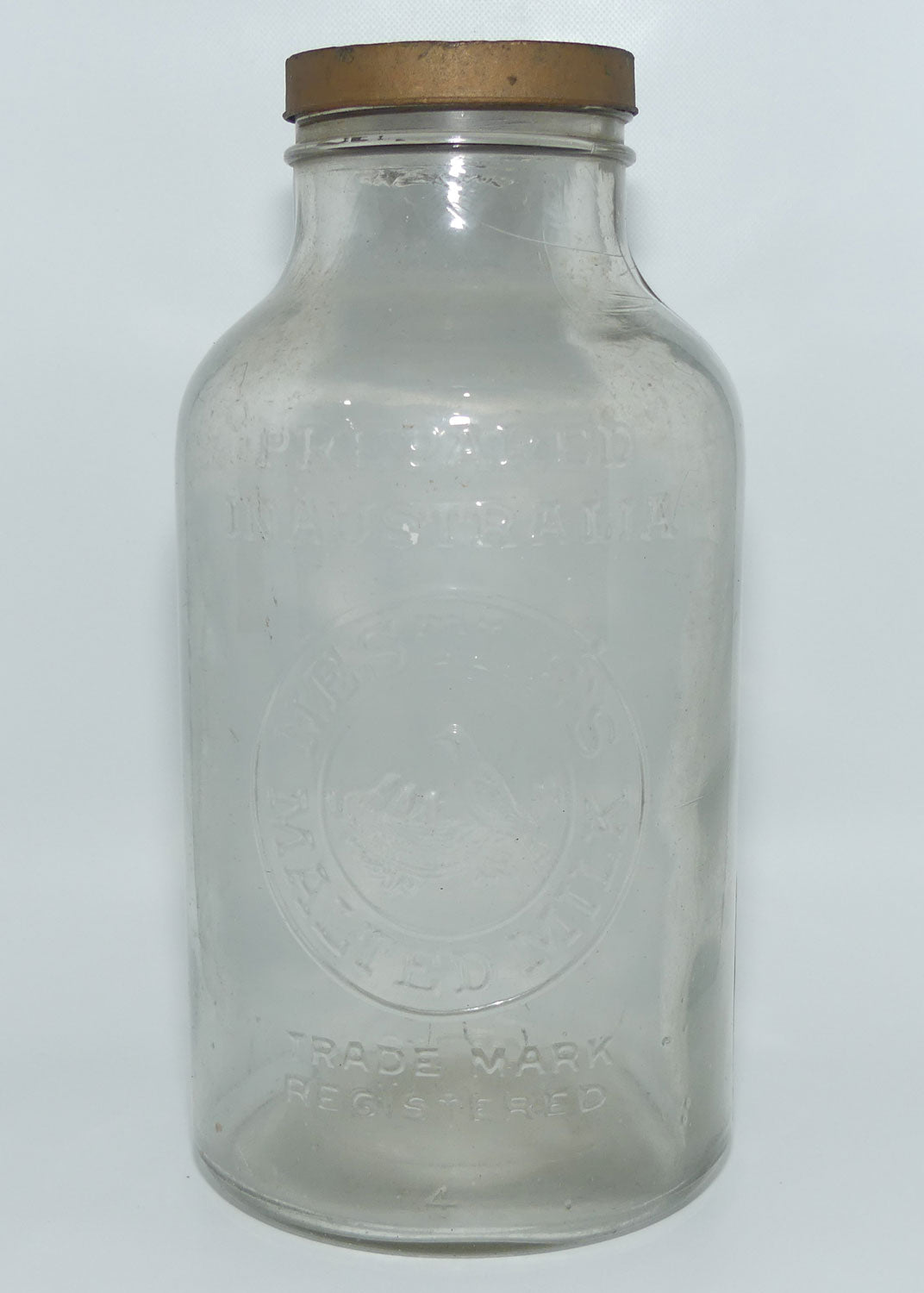 Nestles Malted Milk | Feeding Bird Motif storage jar by A.G.M