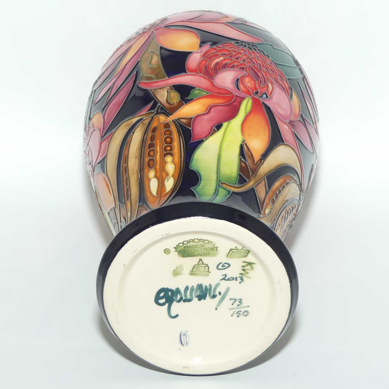 Moorcroft New World Waratah 46/10 vase | LE 73/150