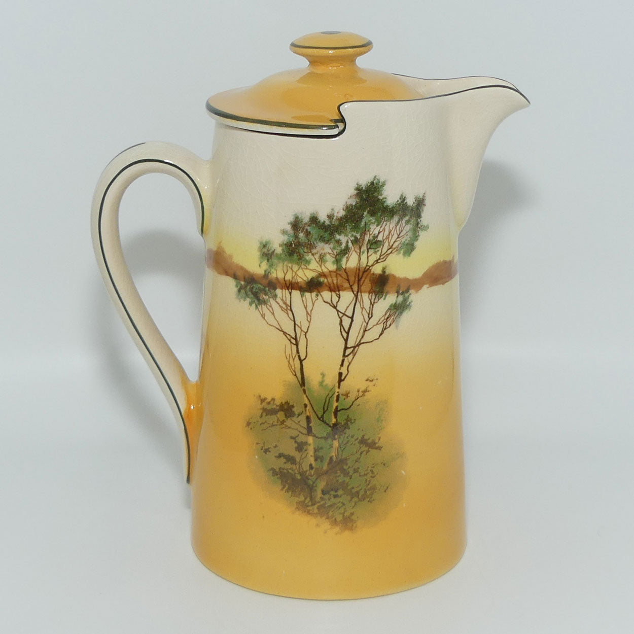 Royal Doulton Coaching Days New Barton shape lidded water pot | Large