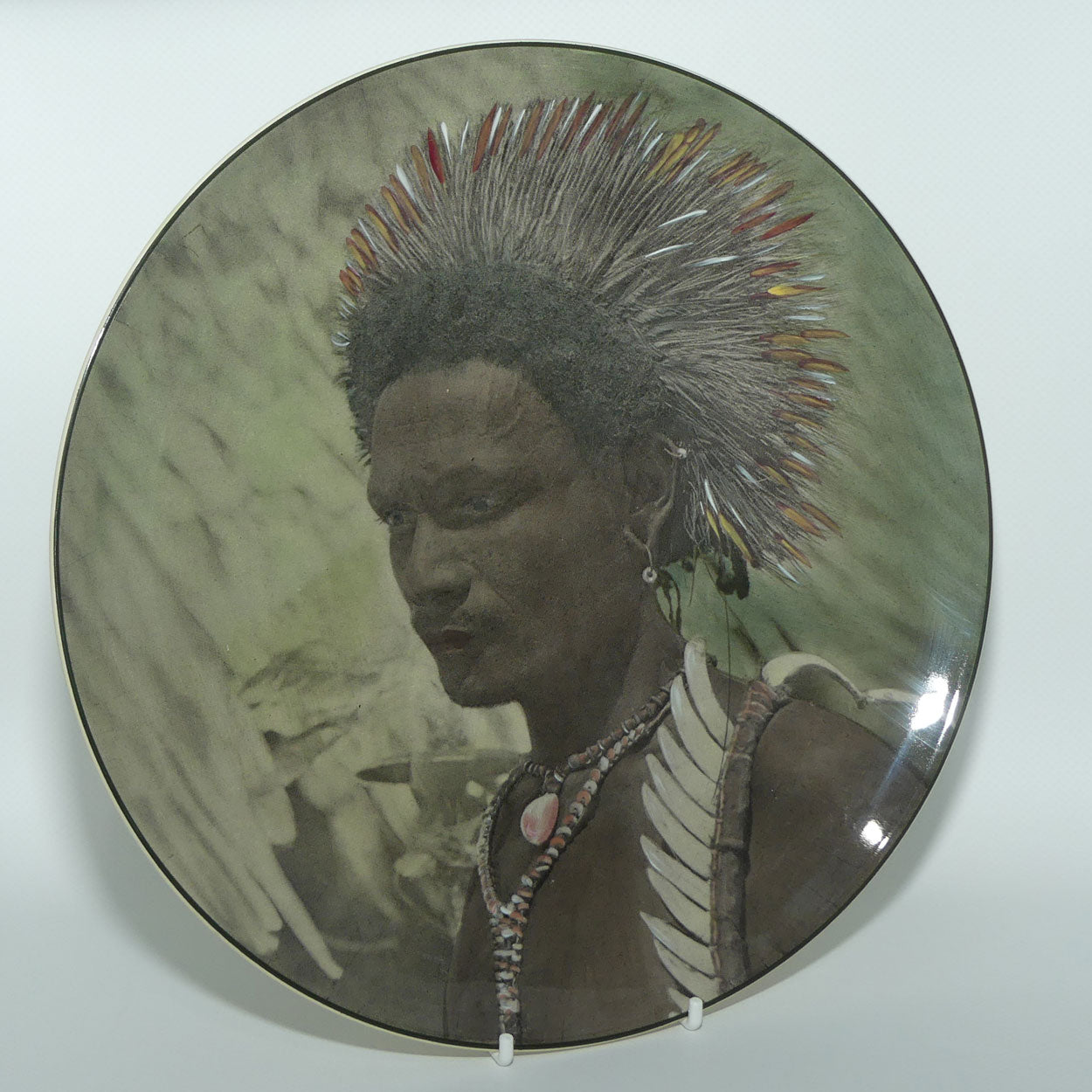 Royal Doulton New Guinea plate | New Guinea Native D6437