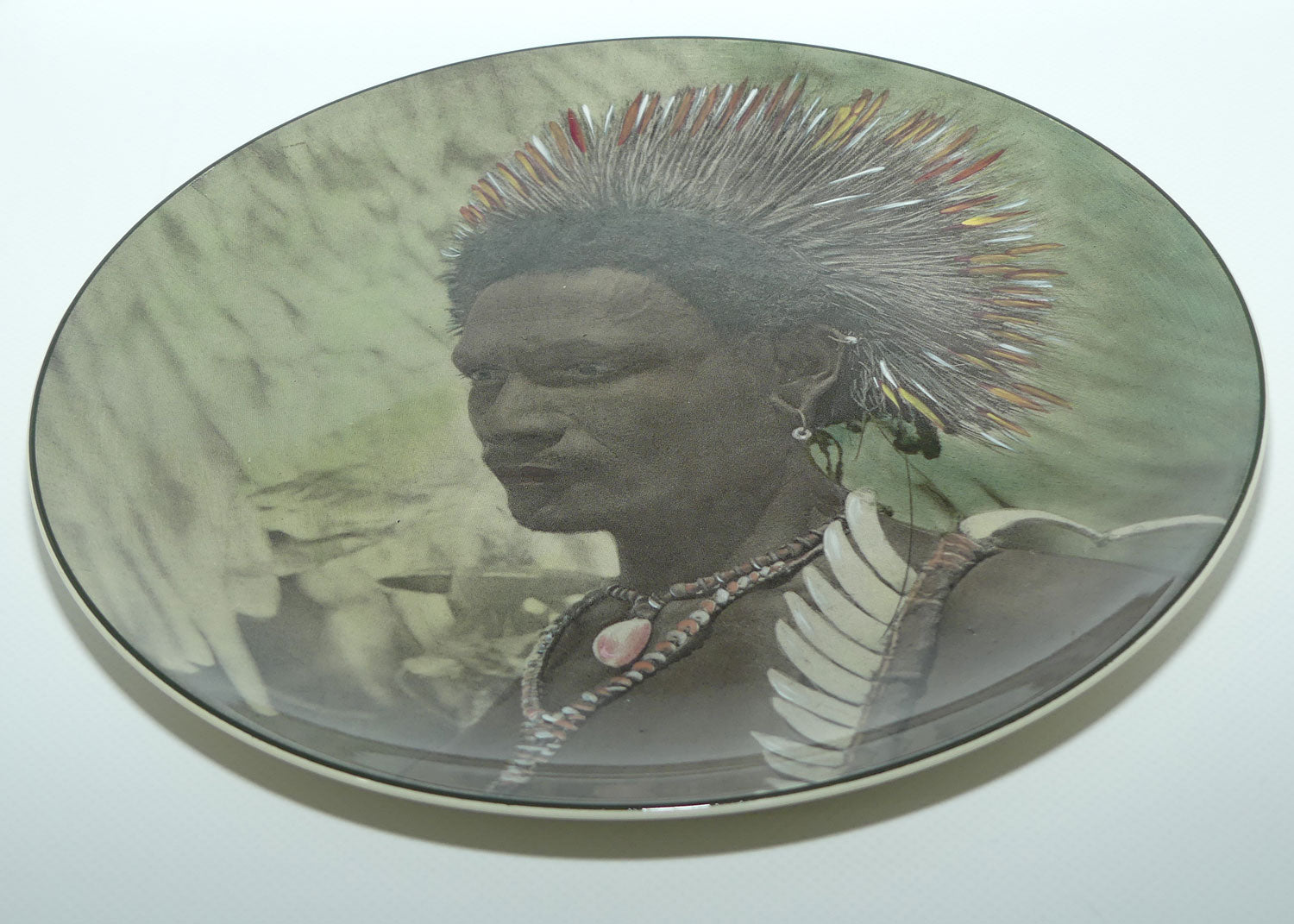 Royal Doulton New Guinea plate | New Guinea Native D6437