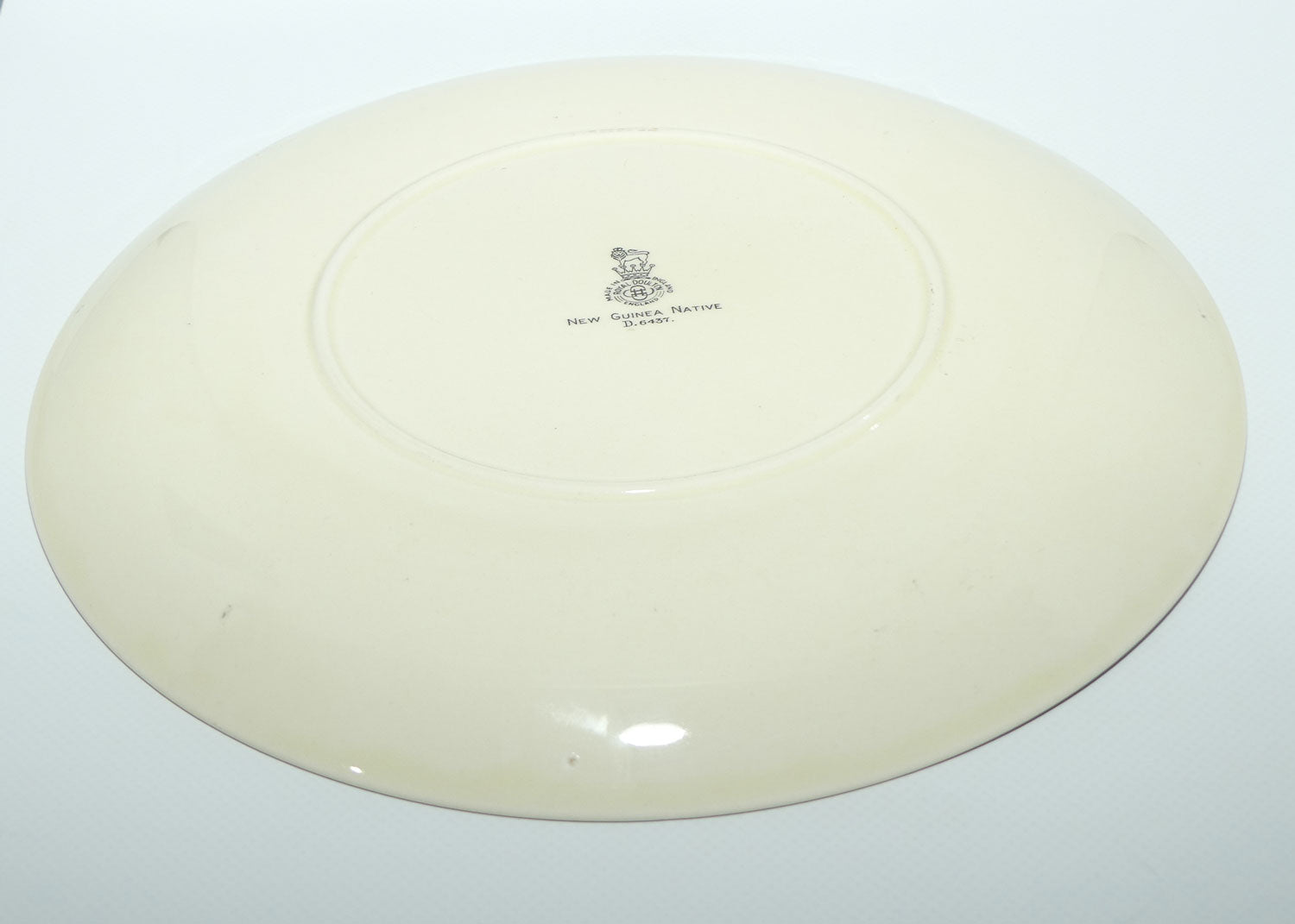 Royal Doulton New Guinea plate | New Guinea Native D6437