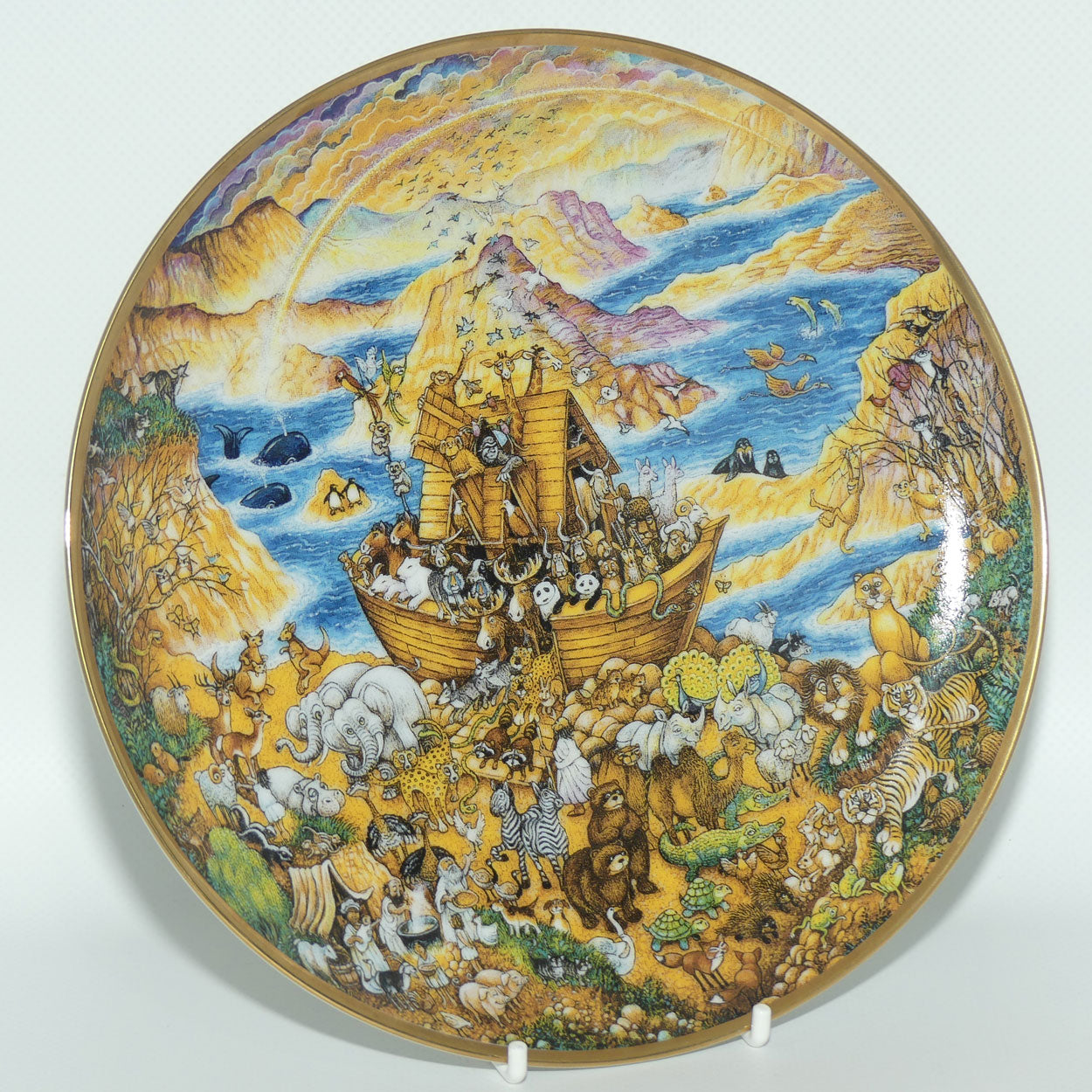 Franklin Mint Heirloom plate | Two By Two | LE