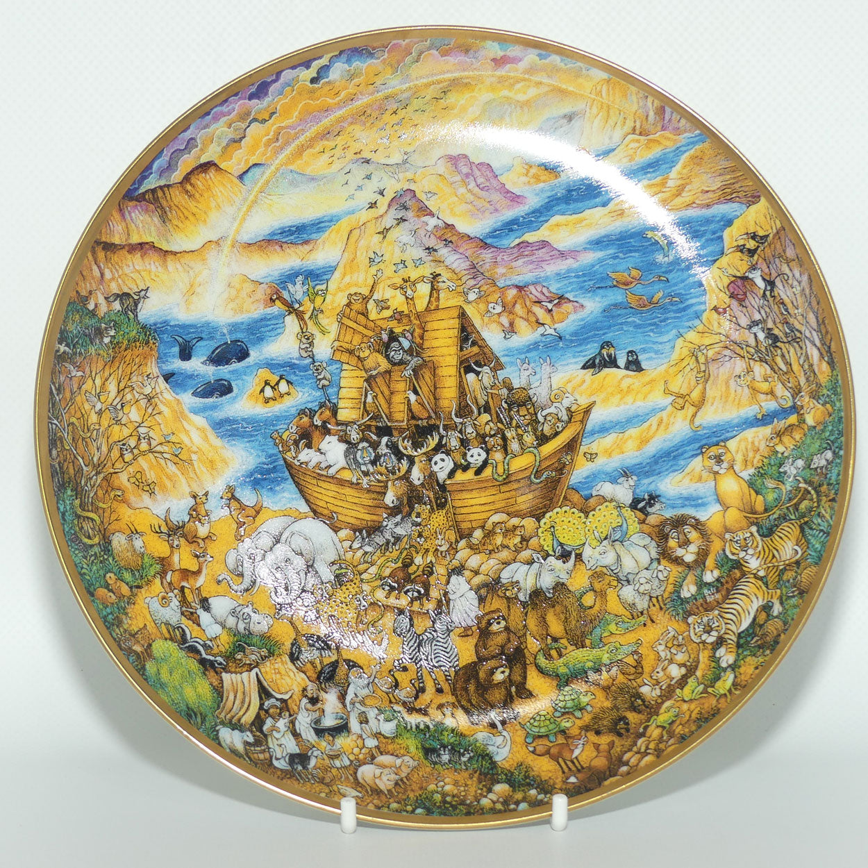 Franklin Mint Heirloom plate | Two By Two | LE