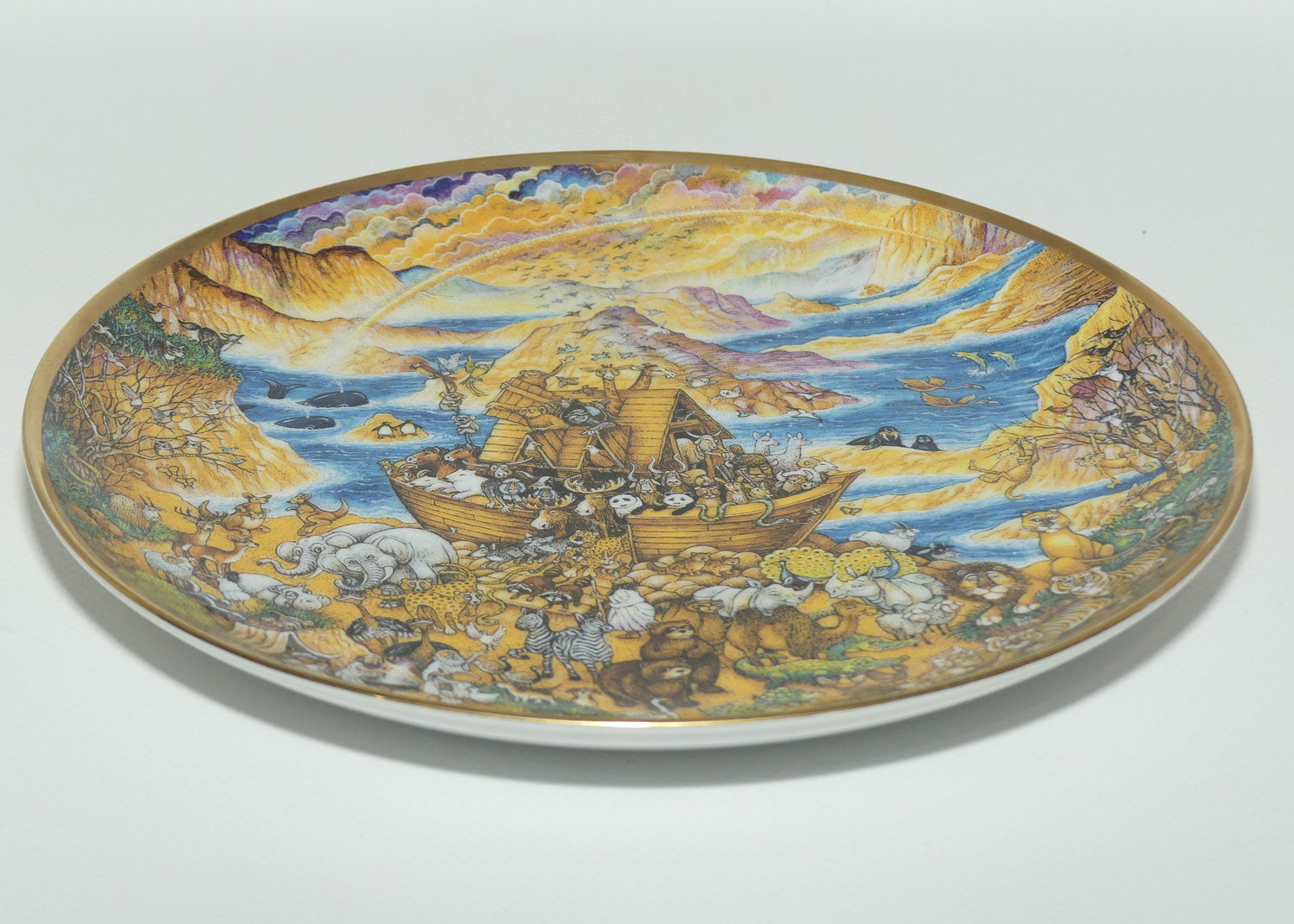 Franklin Mint Heirloom plate | Two By Two | LE